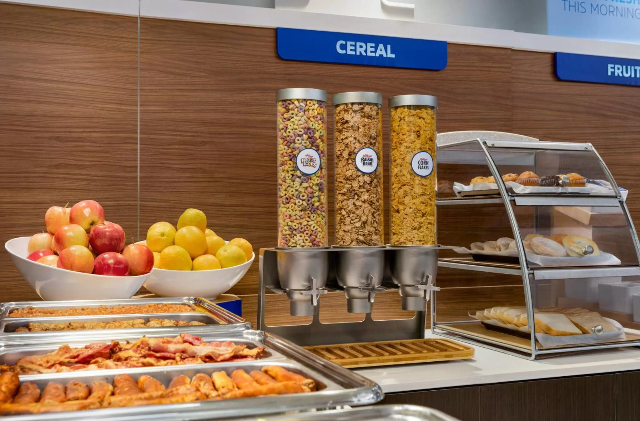 Breakfast in Holiday Inn Express Vancouver-Metrotown (Burnaby)