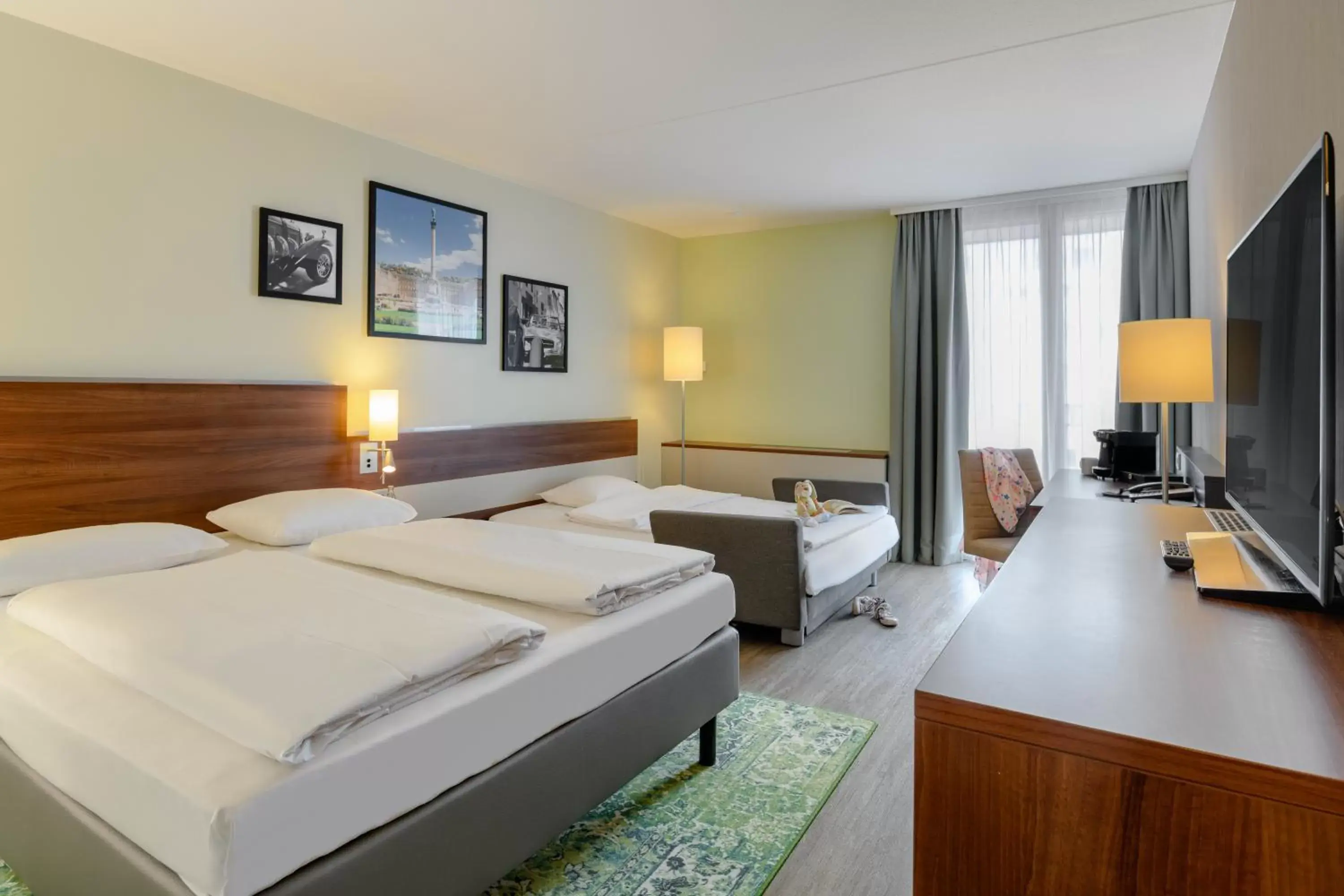 Bed in Mercure Stuttgart Sindelfingen an der Messe Bed in Mercure Stuttgart Sindelfingen an der Messe