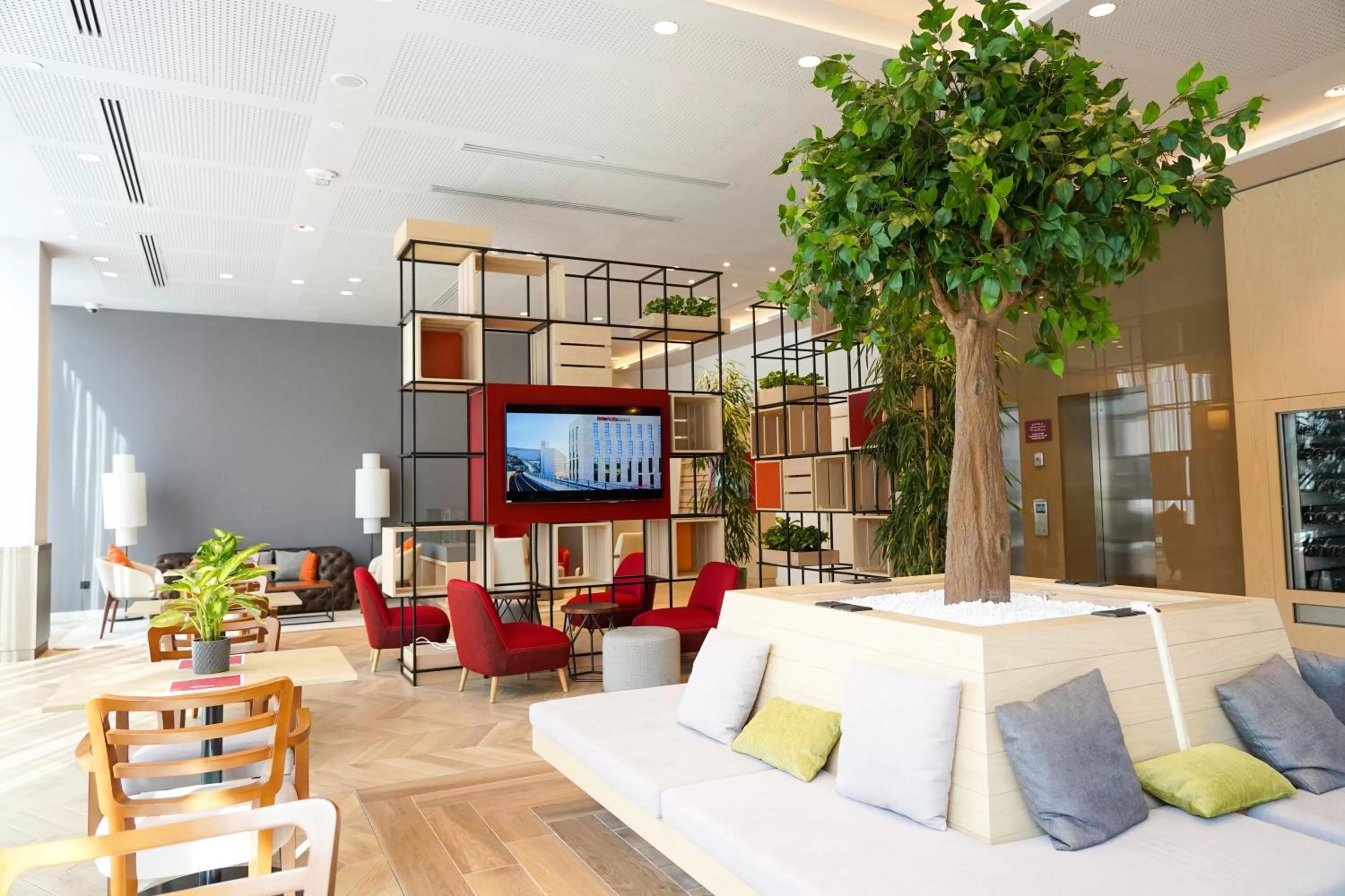 Lobby or reception in IntercityHotel Dubai Jaddaf Waterfront