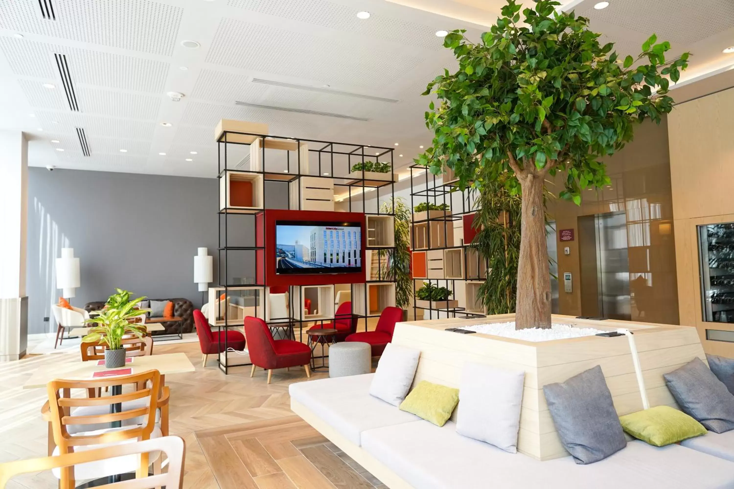 Lobby or reception in IntercityHotel Dubai Jaddaf Waterfront Lobby or reception in IntercityHotel Dubai Jaddaf Waterfront