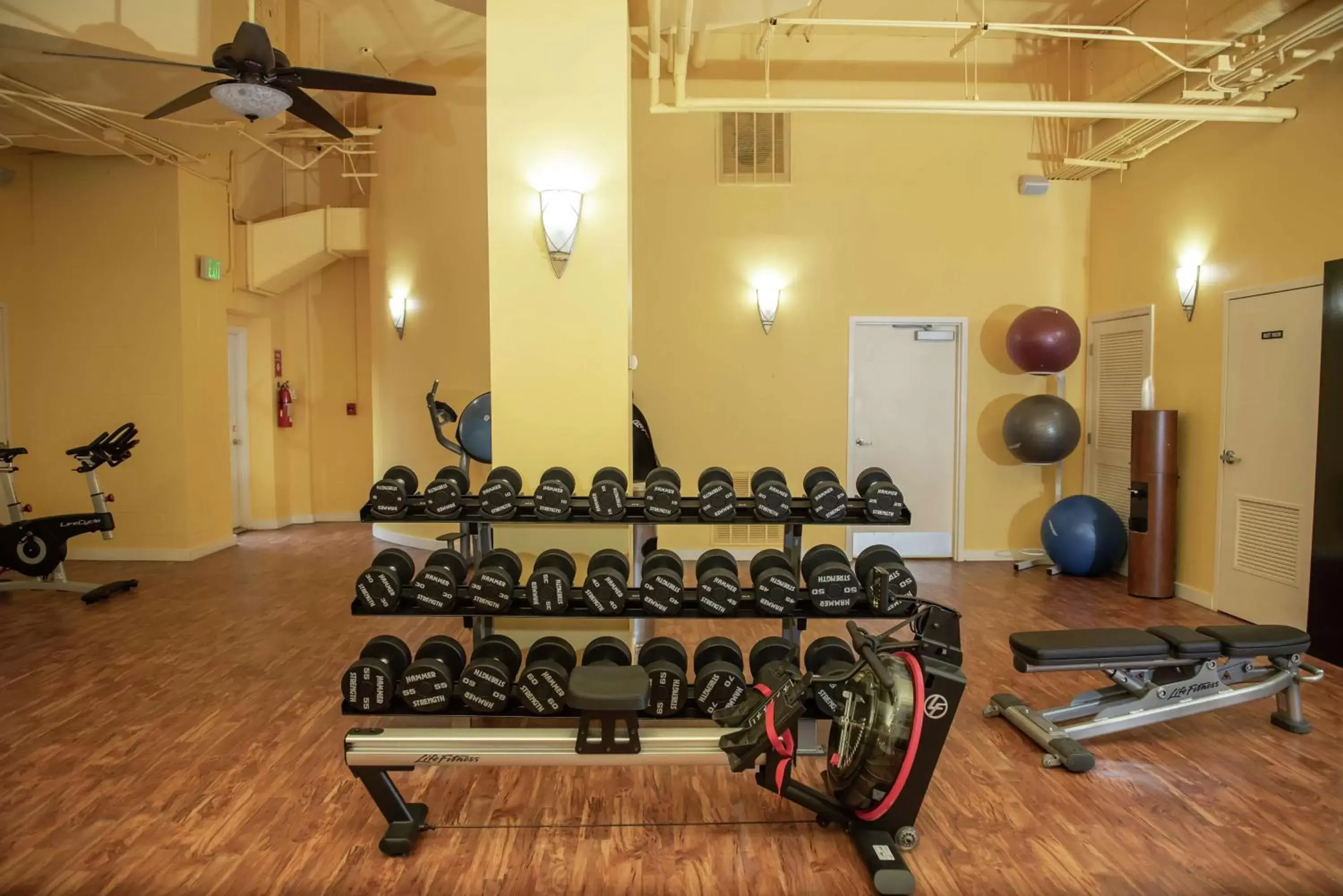 Fitness centre/facilities, Fitness Center/Facilities in Inn at the Colonnade Baltimore - A DoubleTree by Hilton Hotel