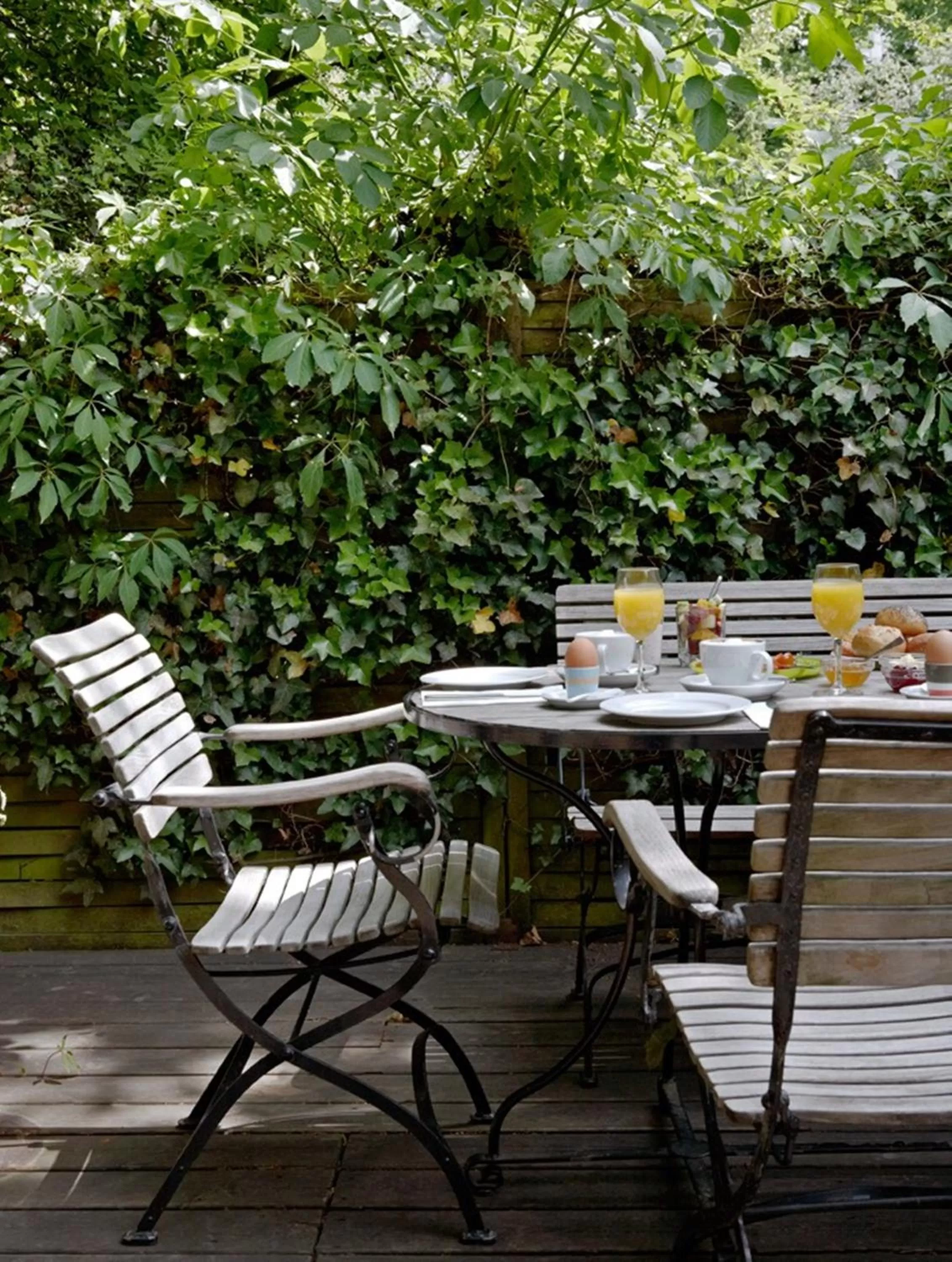Balcony/Terrace in Hotel Wedina an der Alster