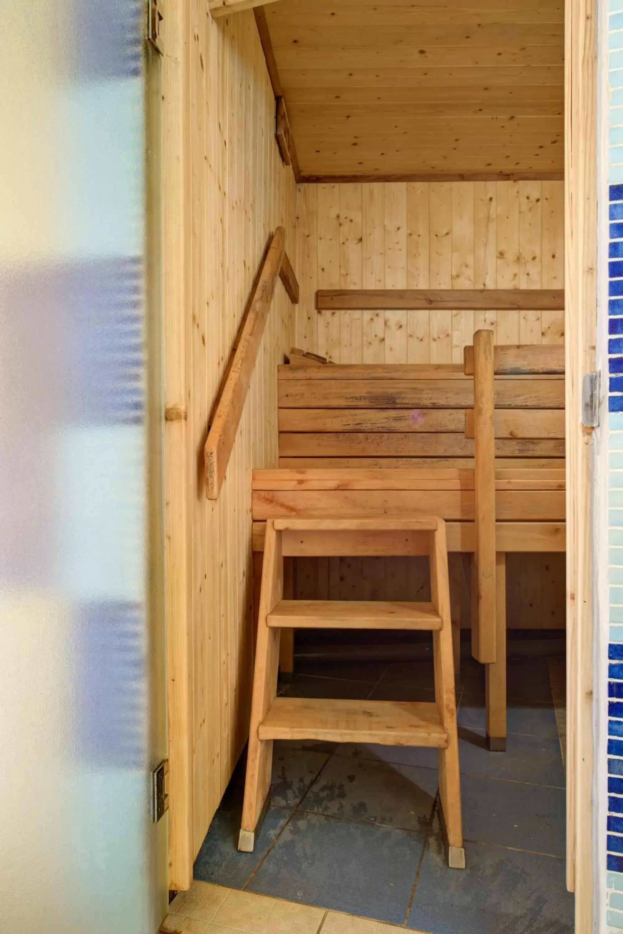 Sauna in Choromar Apartments