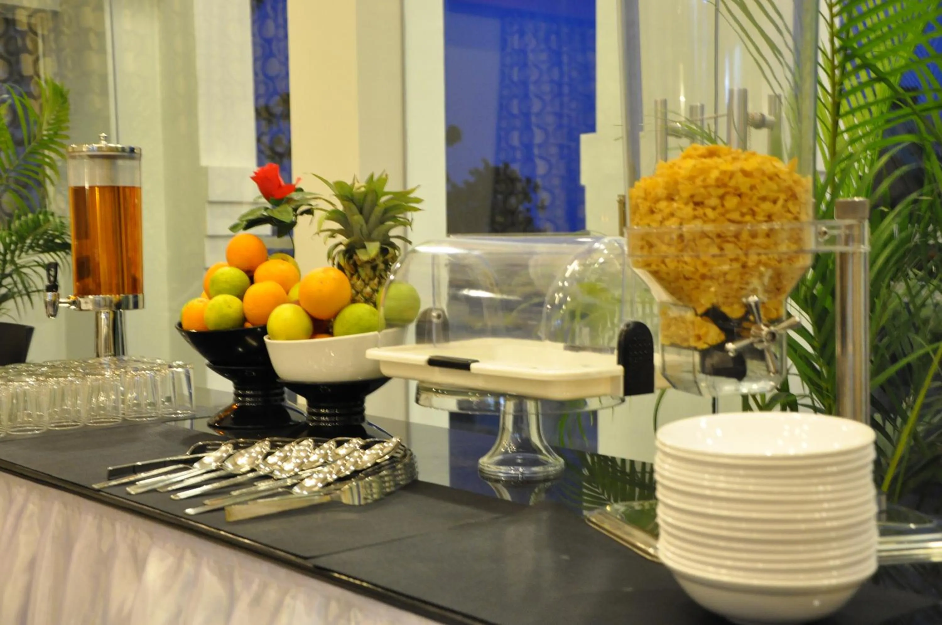 Food and drinks in Hotel The Nook