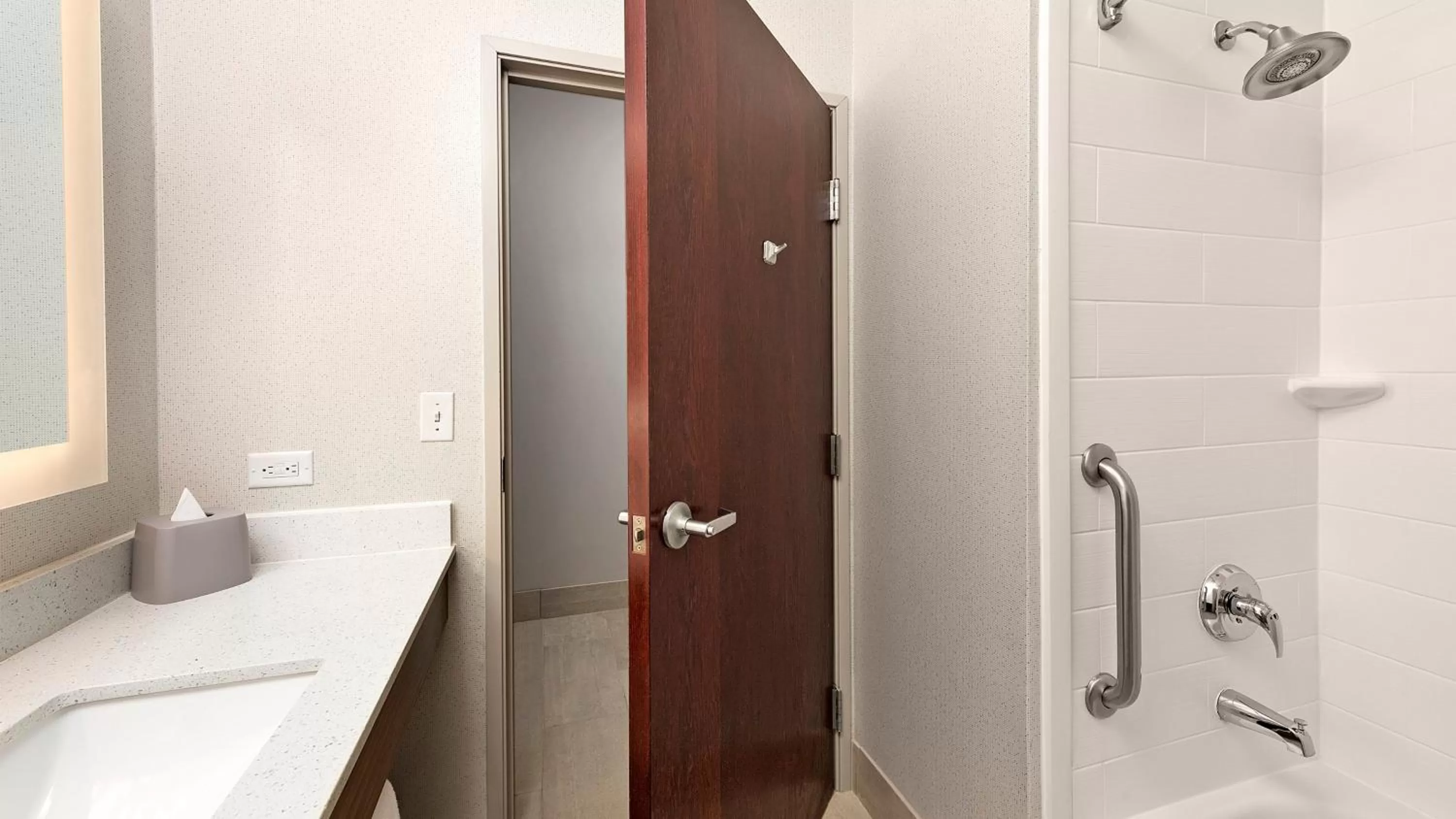 Bathroom in Holiday Inn Express Hotel and Suites Conroe by IHG