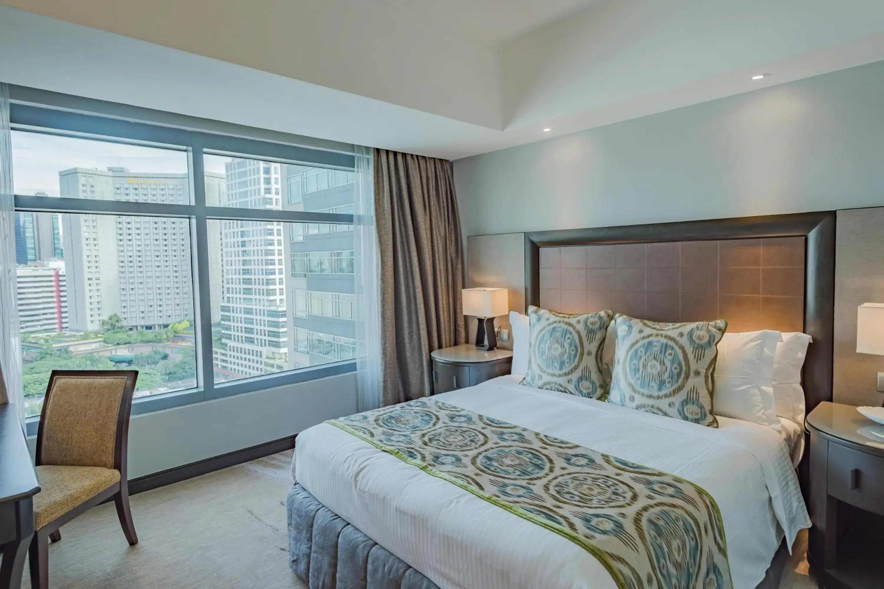 Bed in Ascott Makati