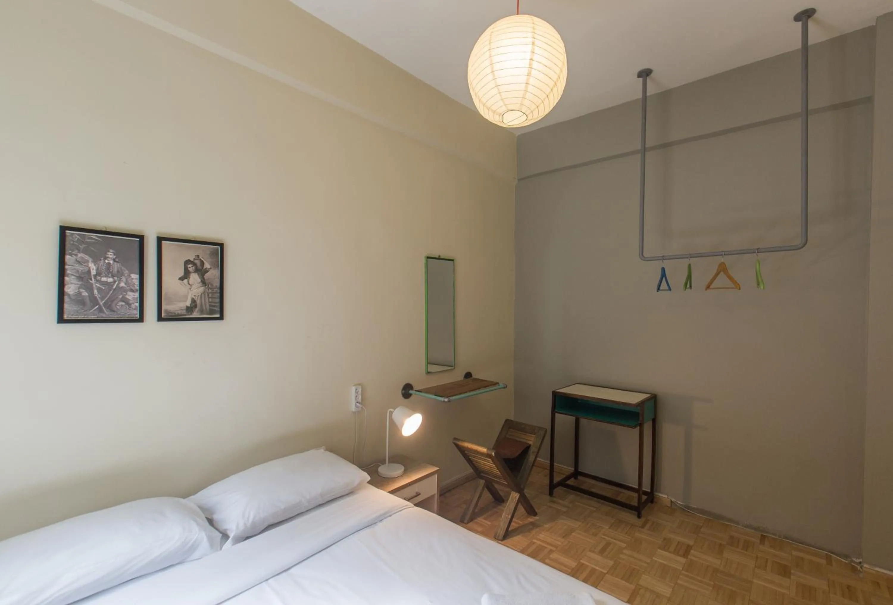 Bed in The Grand Meshmosh Hotel