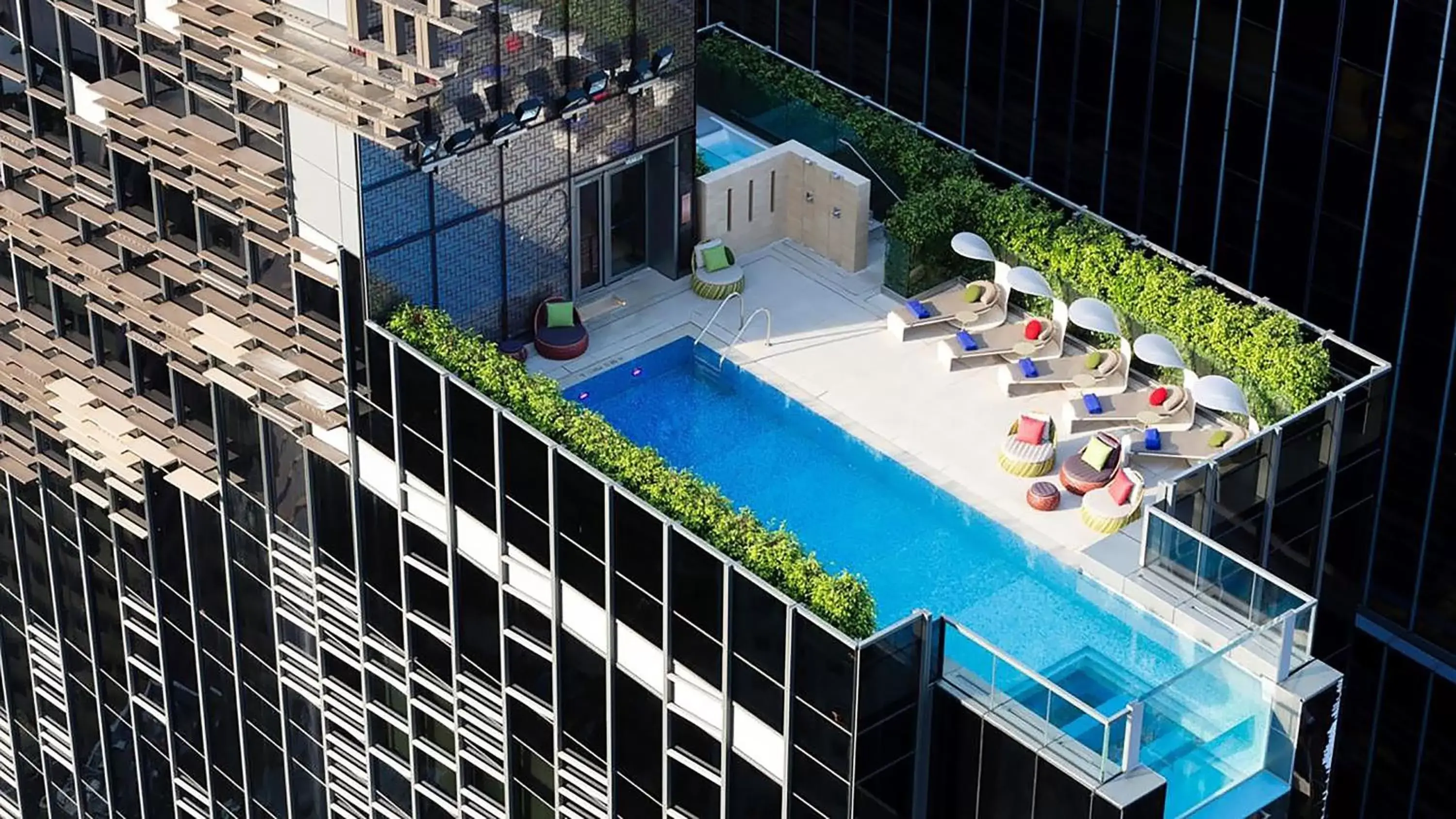Property building, Pool View in Hotel Indigo Hong Kong Island, an IHG Hotel