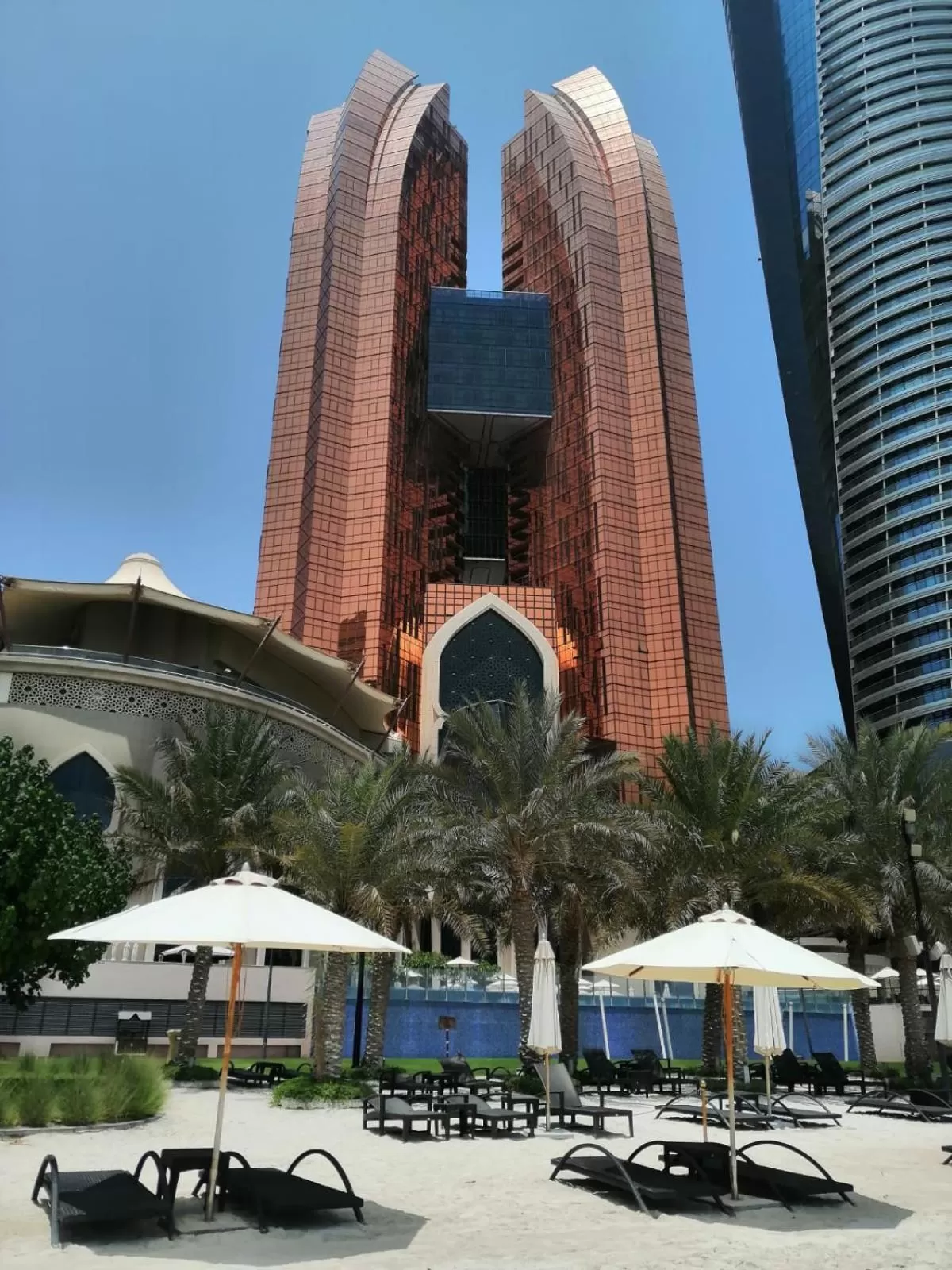 Property building in Bab Al Qasr Hotel