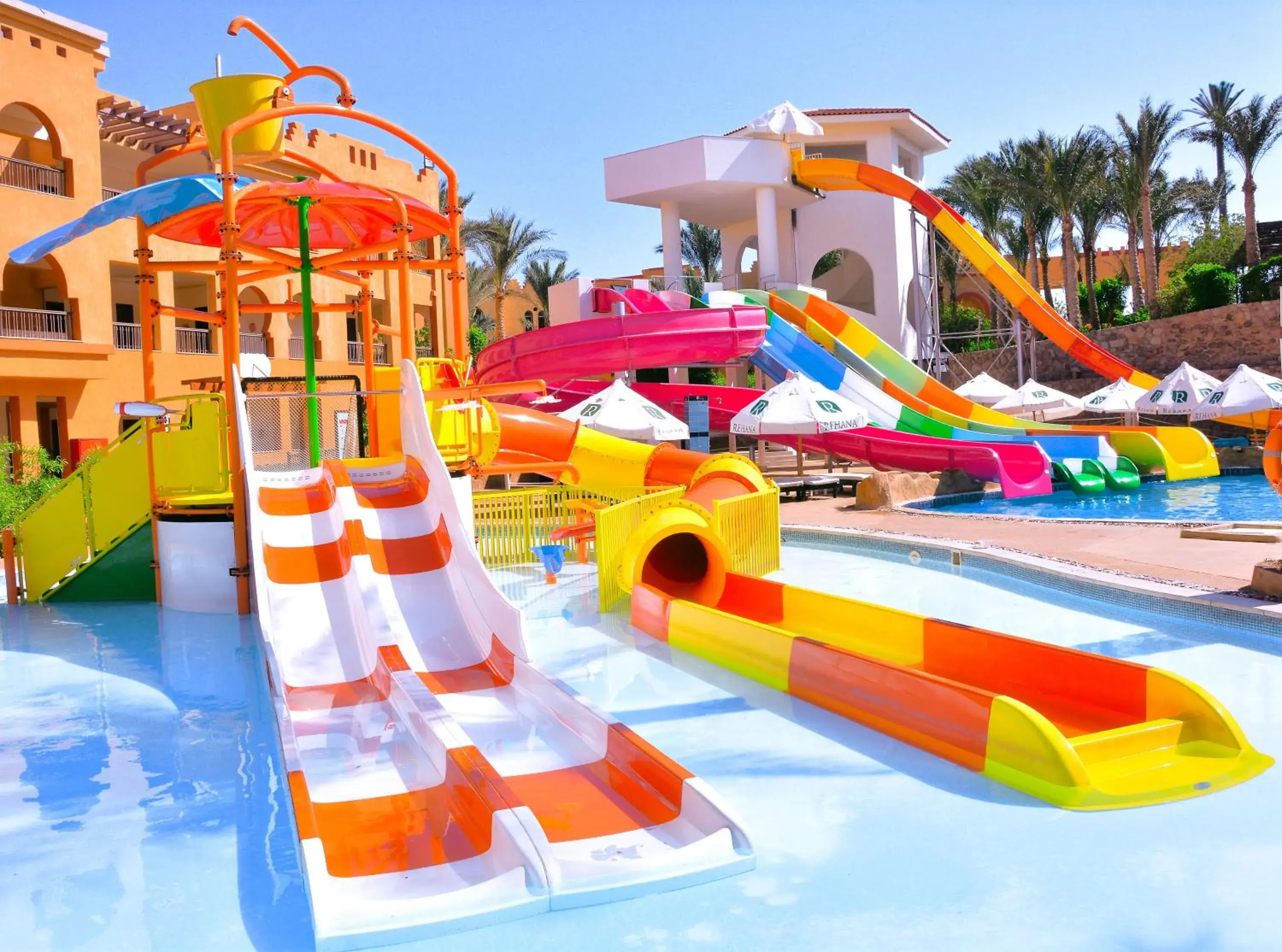 Aqua park, Water Park in Rehana Royal Beach Resort - Aquapark & Spa - Family & Couples Only