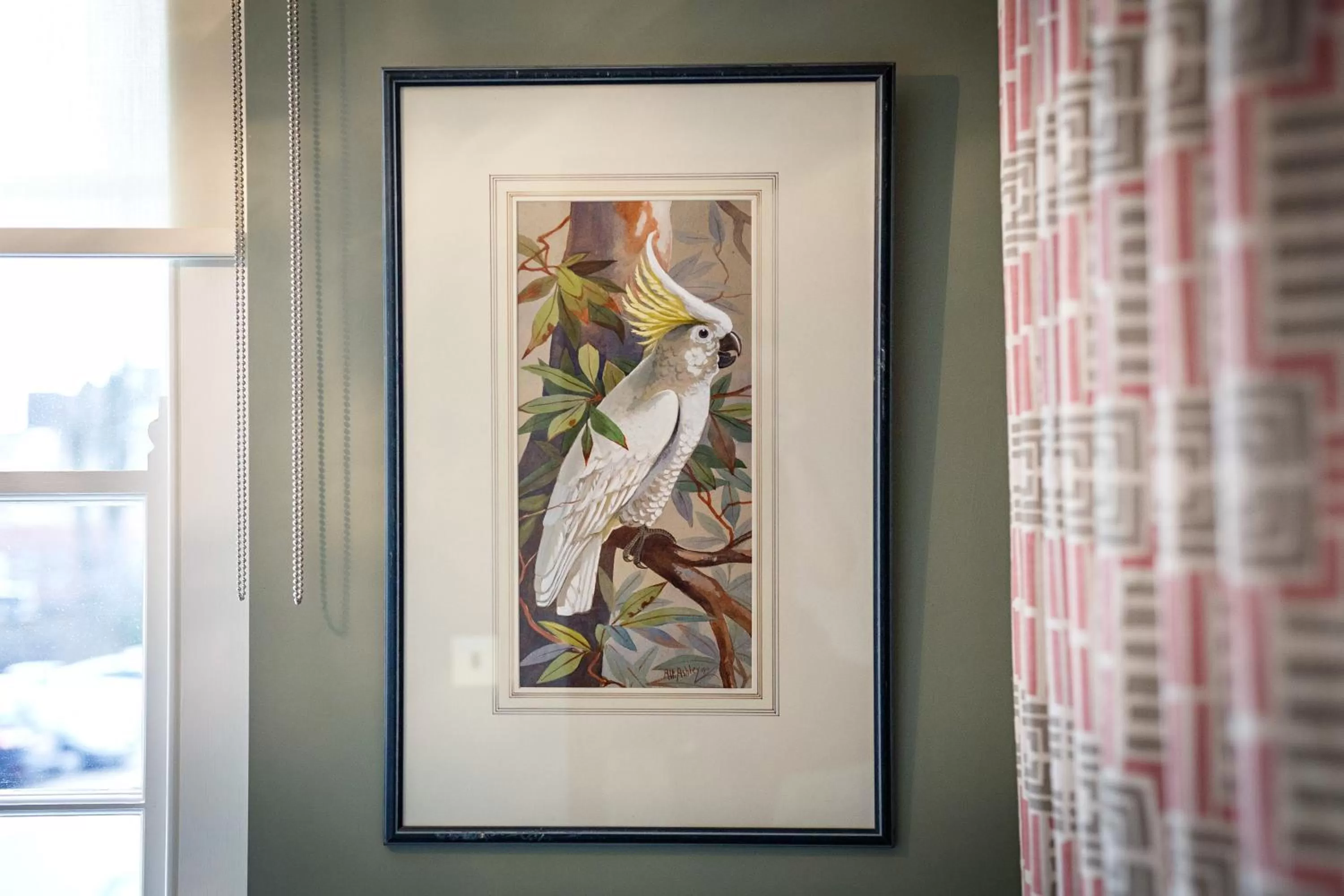 Decorative detail in The Assembly House in central Norwich