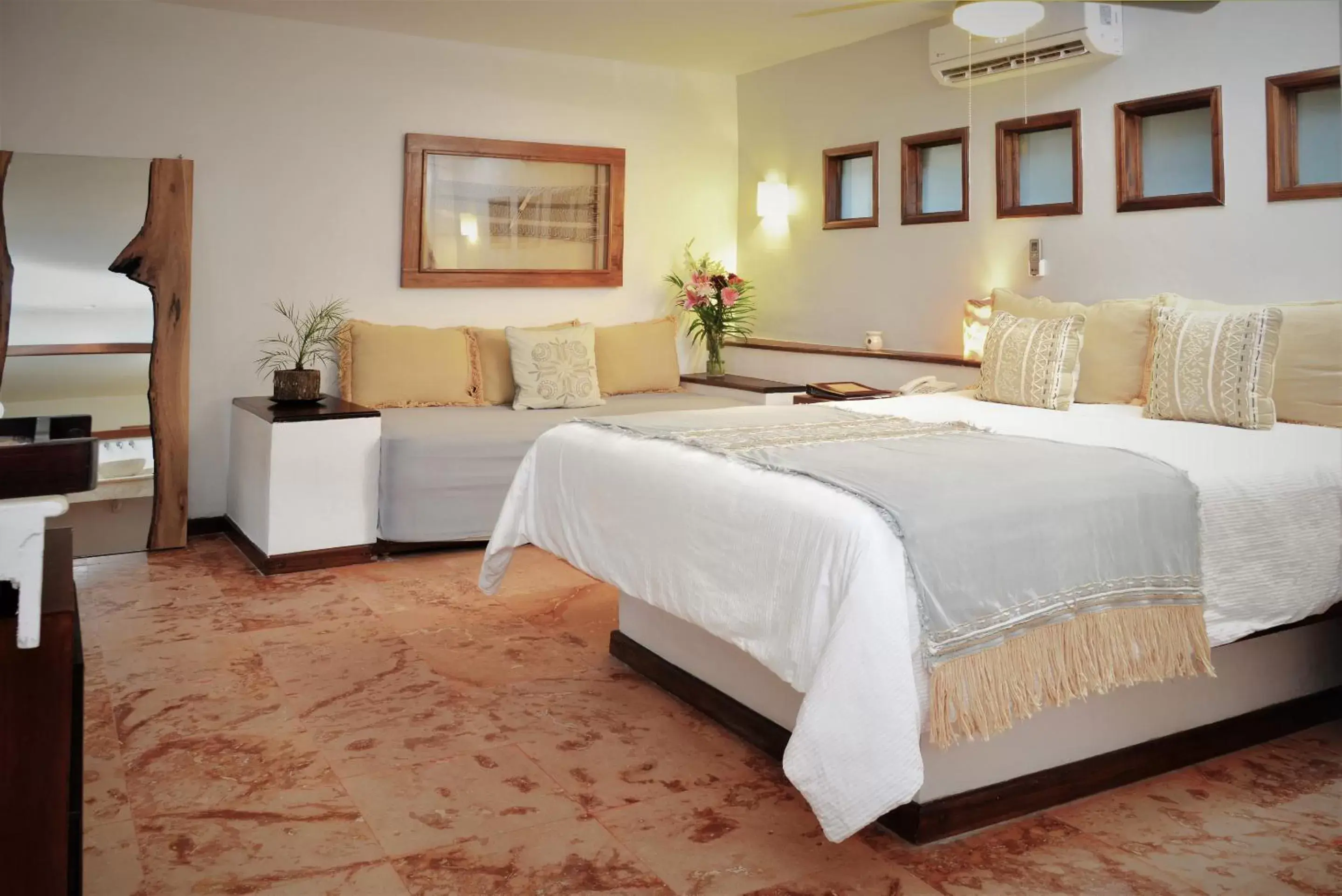 Bed in Ana y Jose Hotel & Spa Tulum - All inclusive