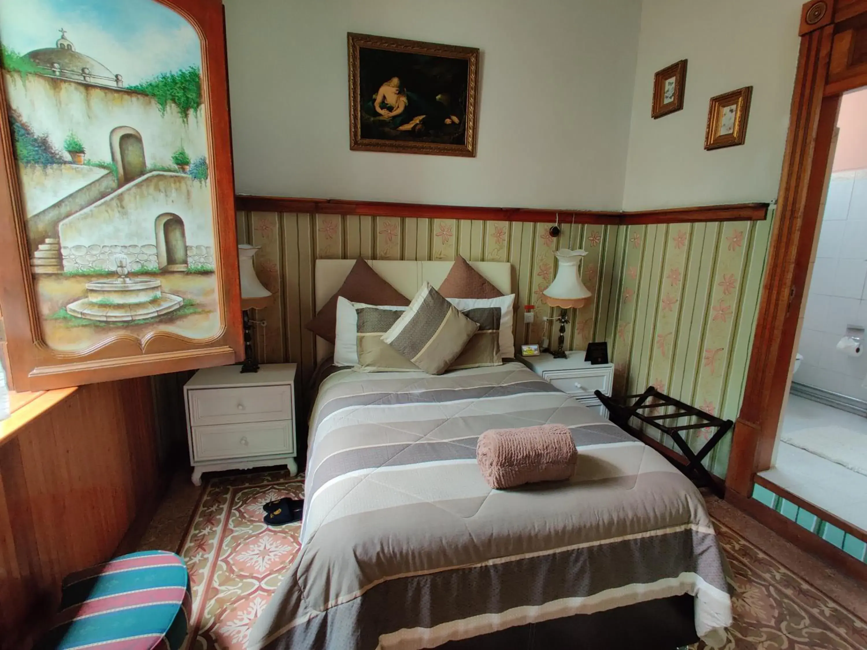 Bed in Small Luxury Hotel Azcami