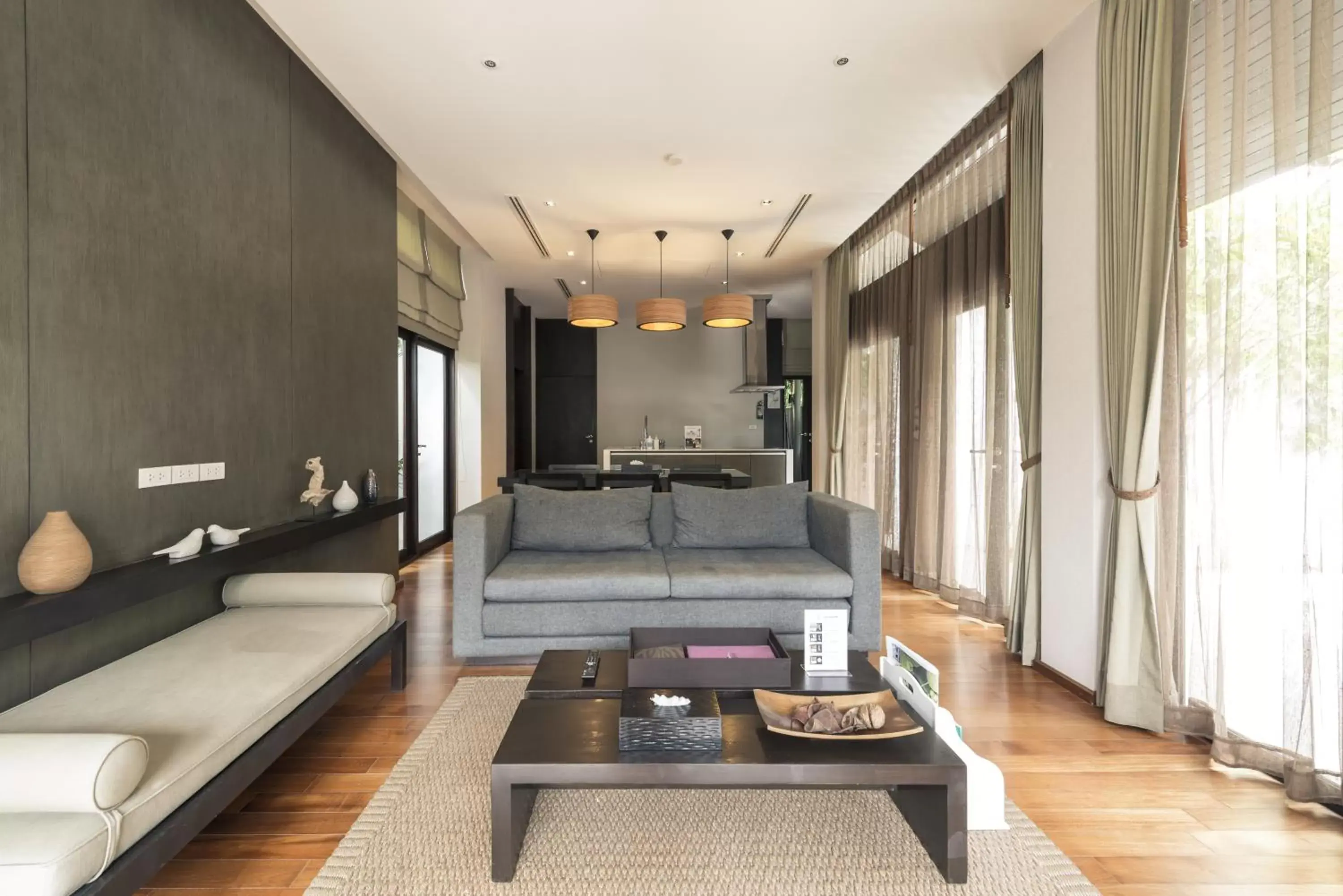 Living room in The Sea Koh Samui Resort and Residences by Tolani Living room in The Sea Koh Samui Resort and Residences by Tolani