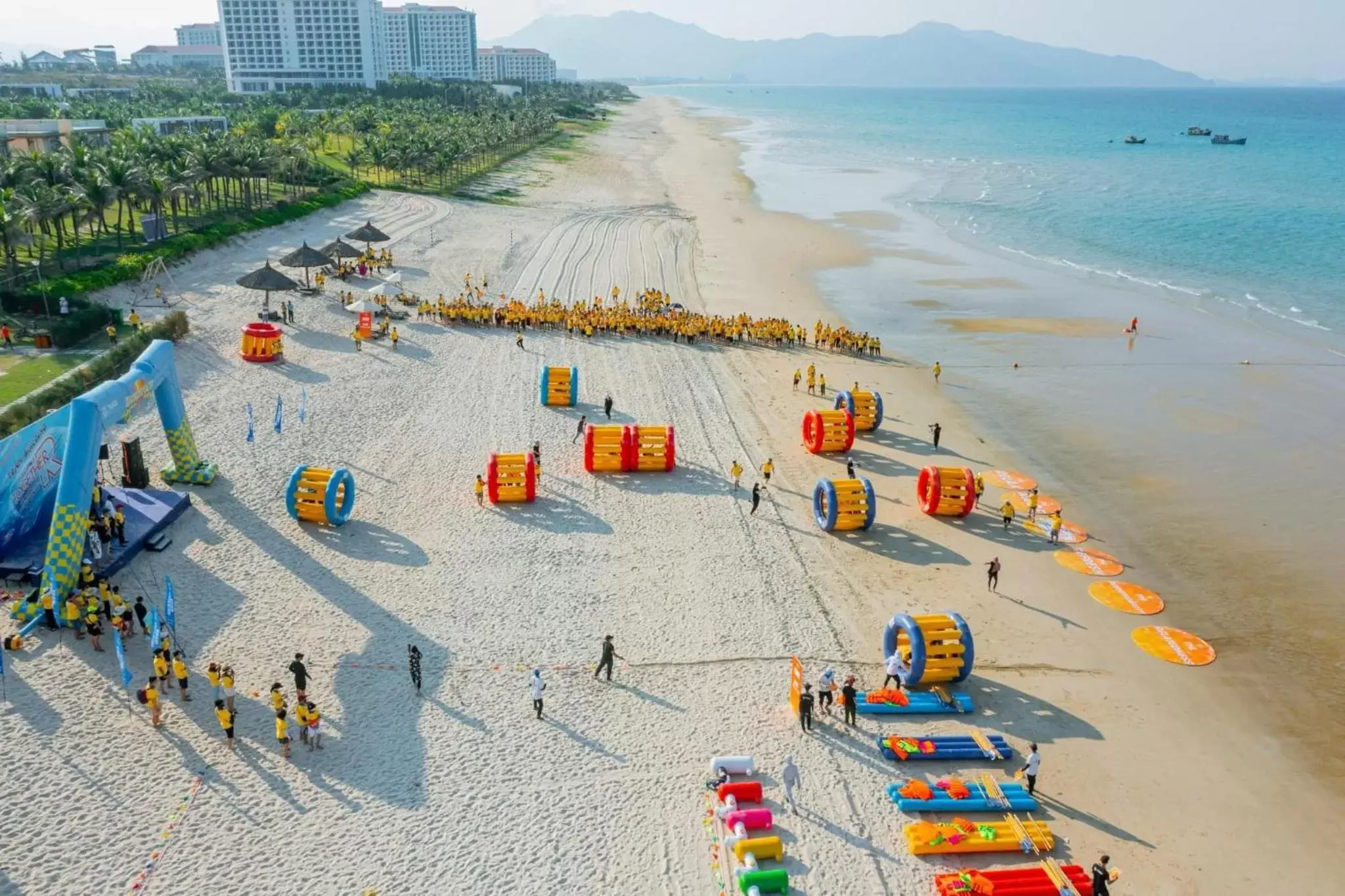 Activities, Beach in Wyndham Garden Cam Ranh Resort