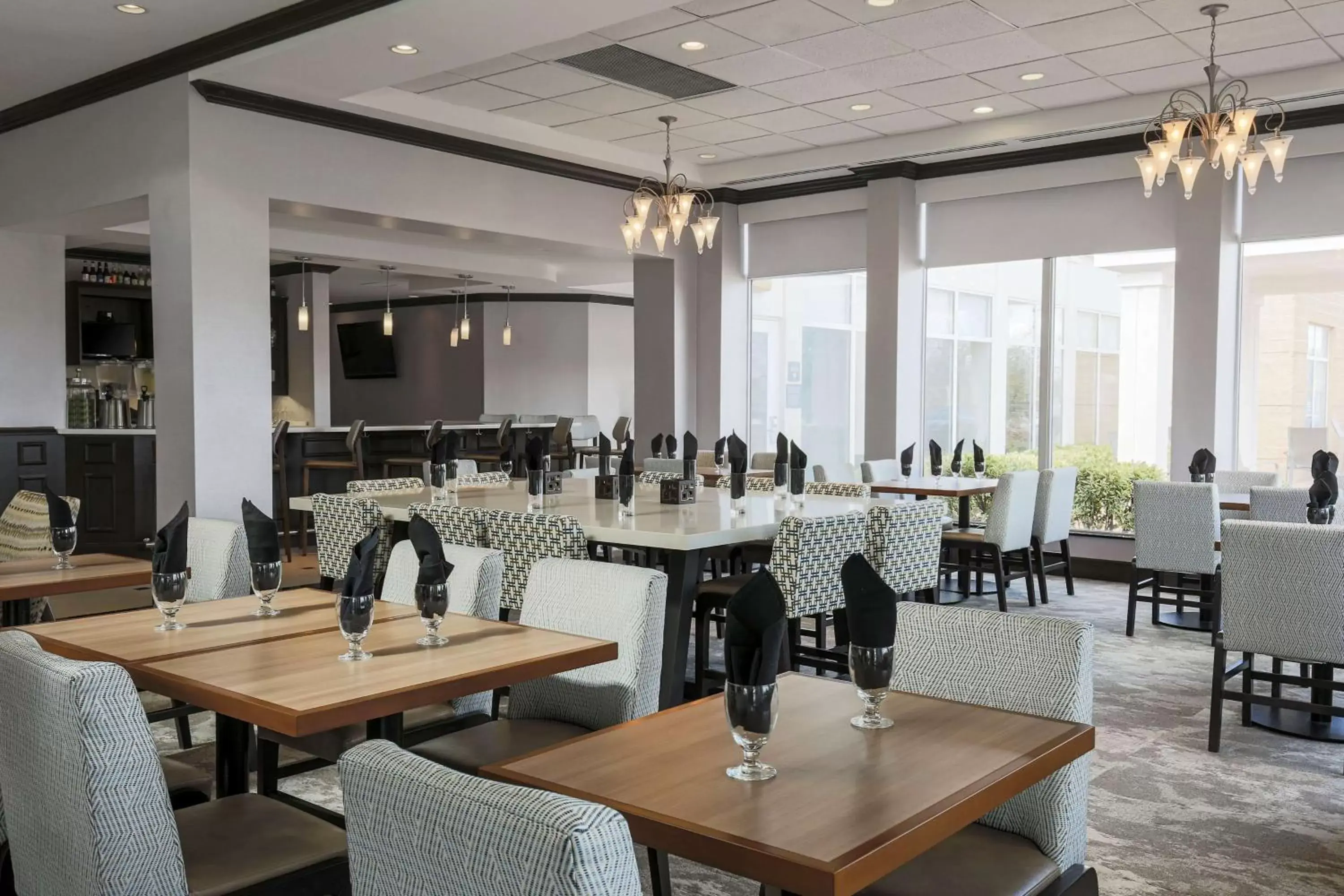 Lobby or reception, Restaurant/Places to Eat in Hilton Garden Inn Norman