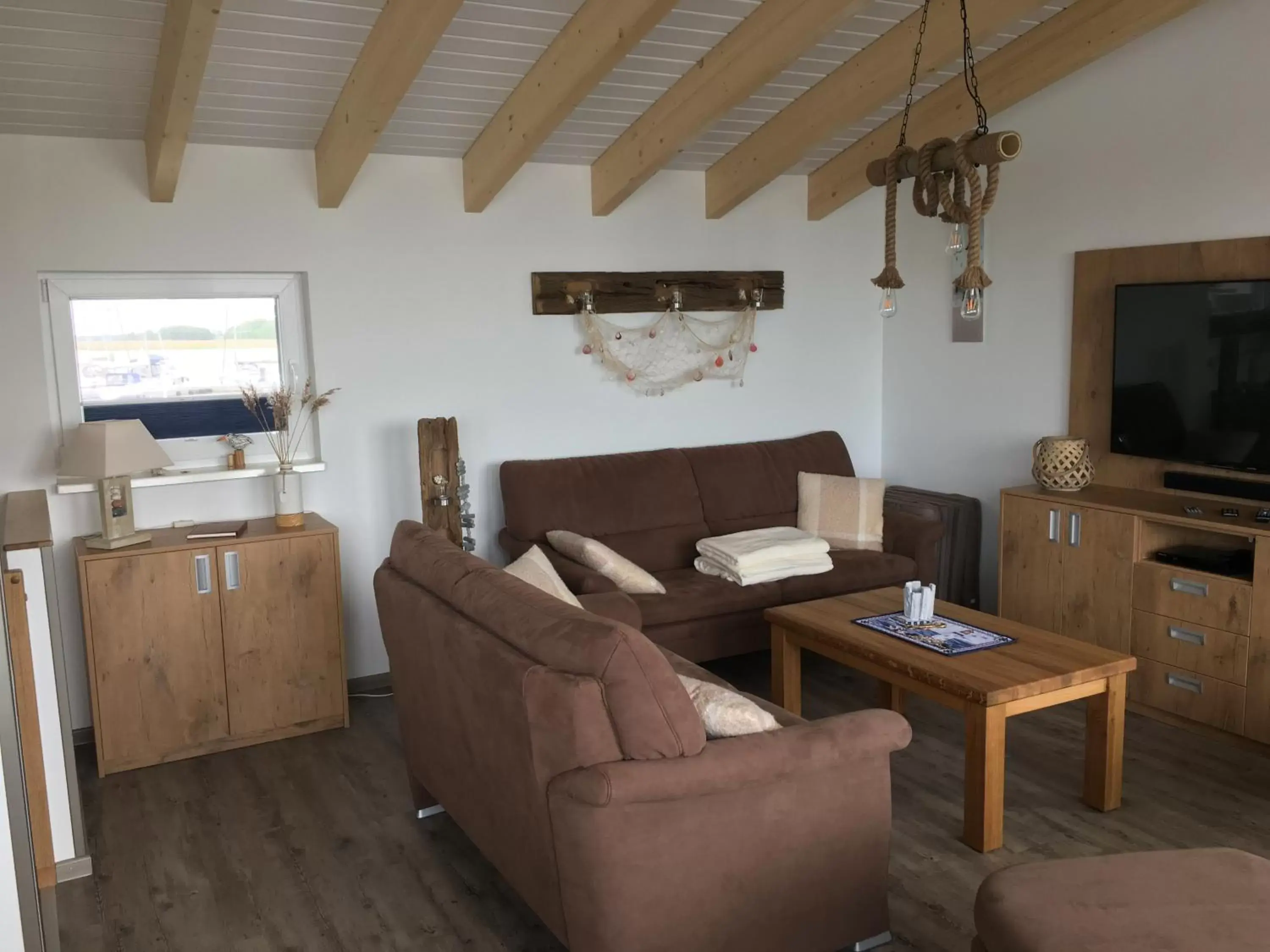 Living room, Seating Area in Schwimmende Häuser im BALTIC SEA RESORT