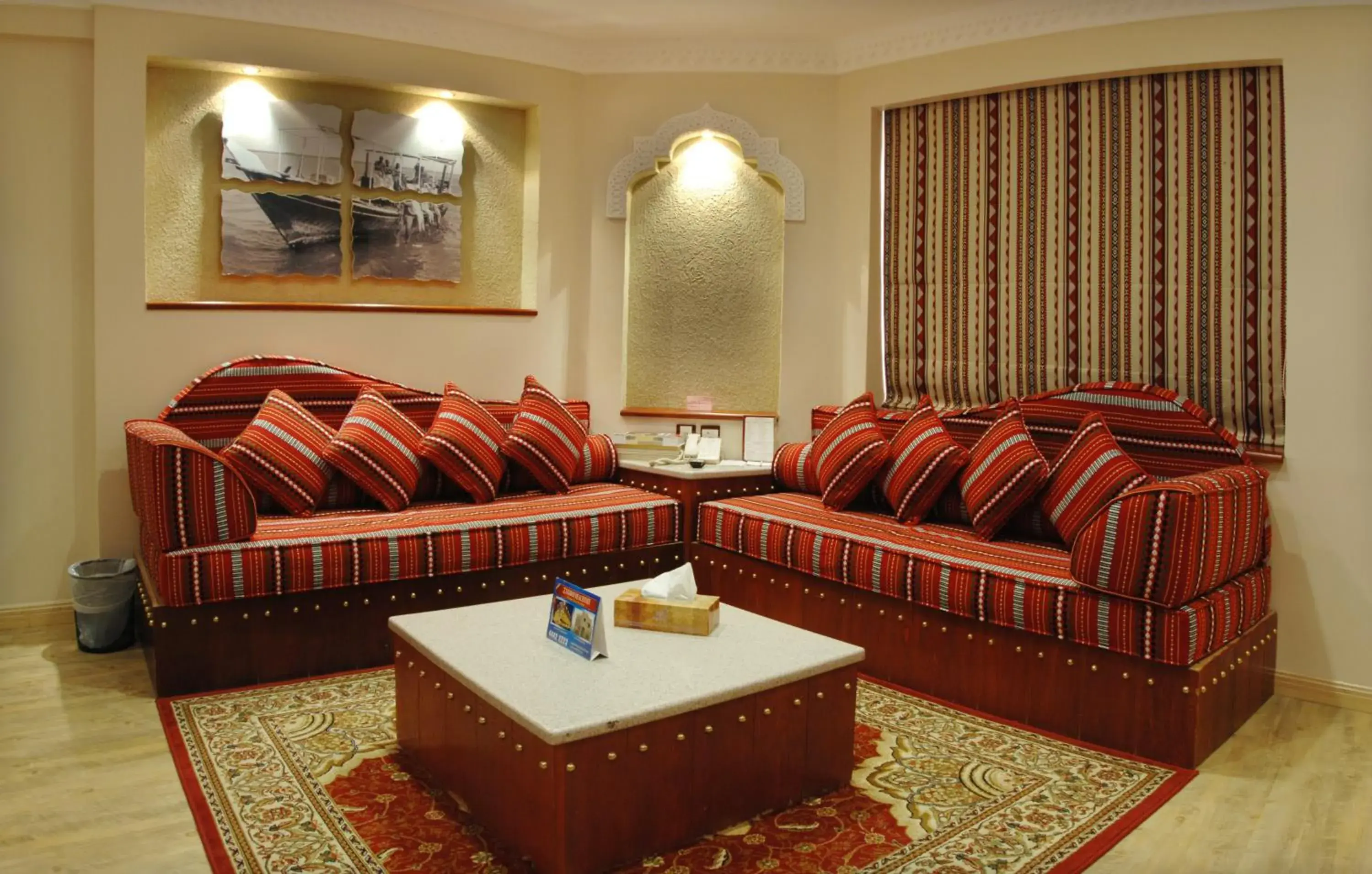 Living room, Seating Area in Al Liwan Suites