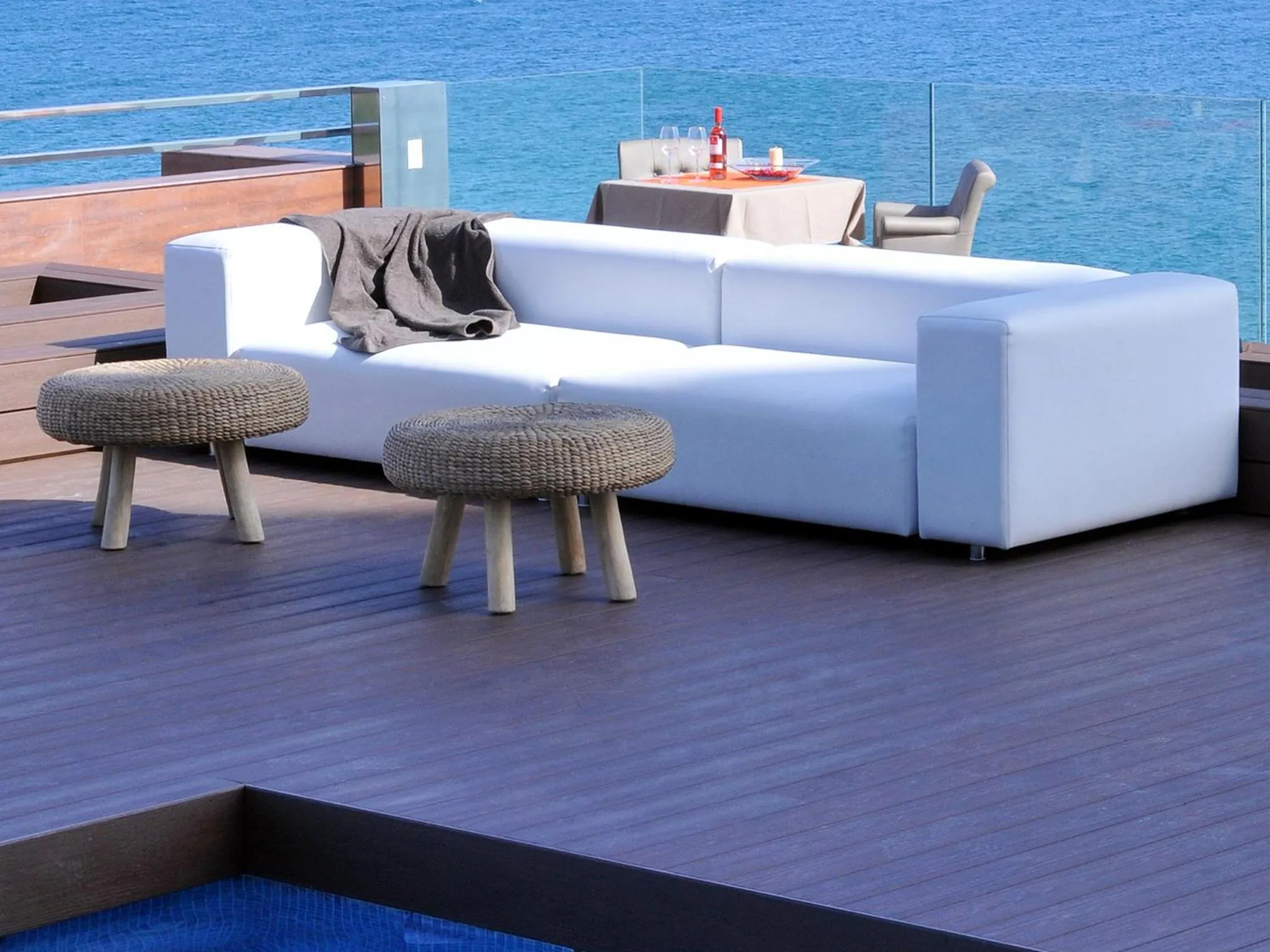 Balcony/Terrace in Cosmopolita Hotel Boutique & Spa