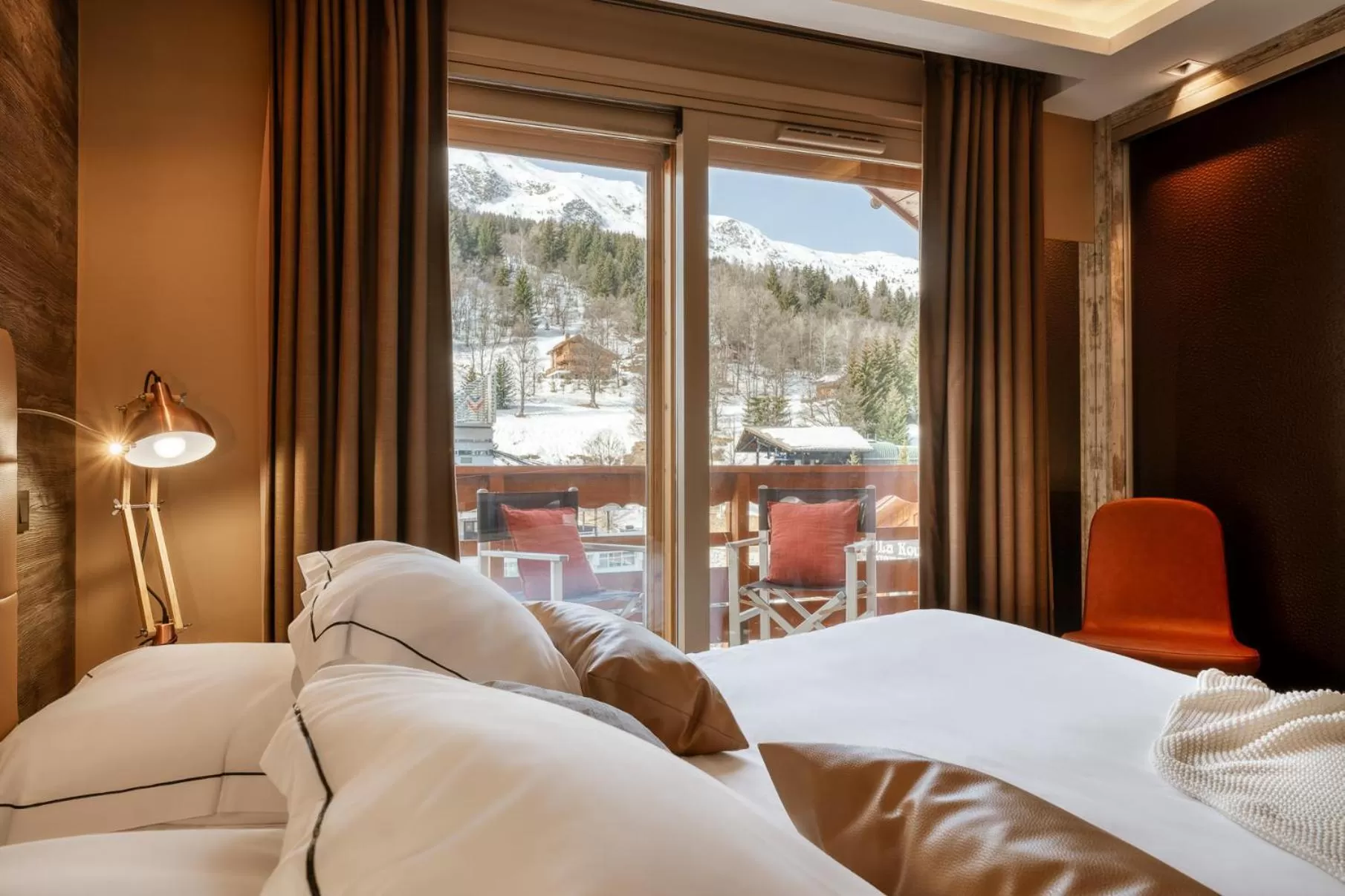 Bed in Hotel Le Tremplin