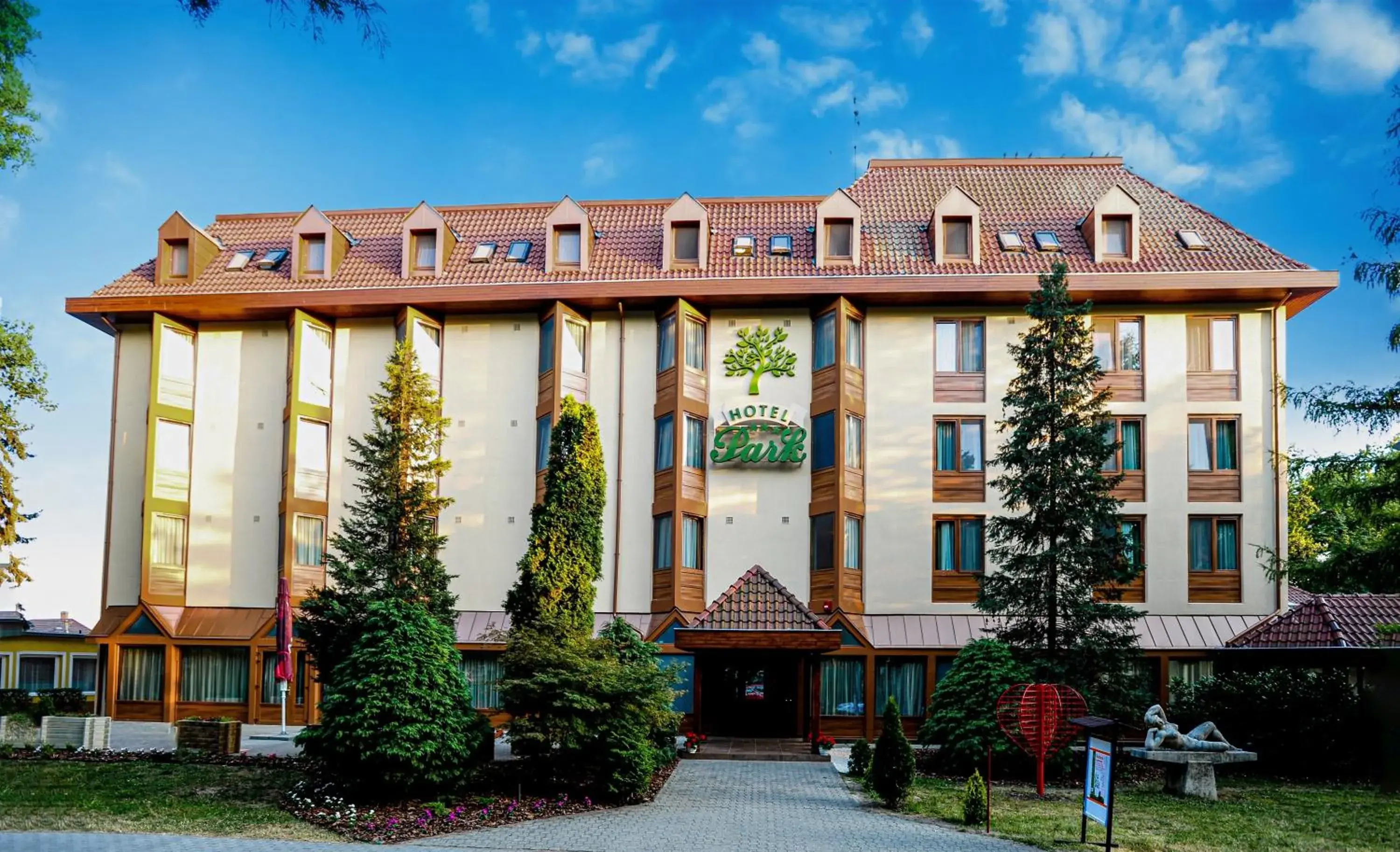 Property Building in Park Hotel Gyula