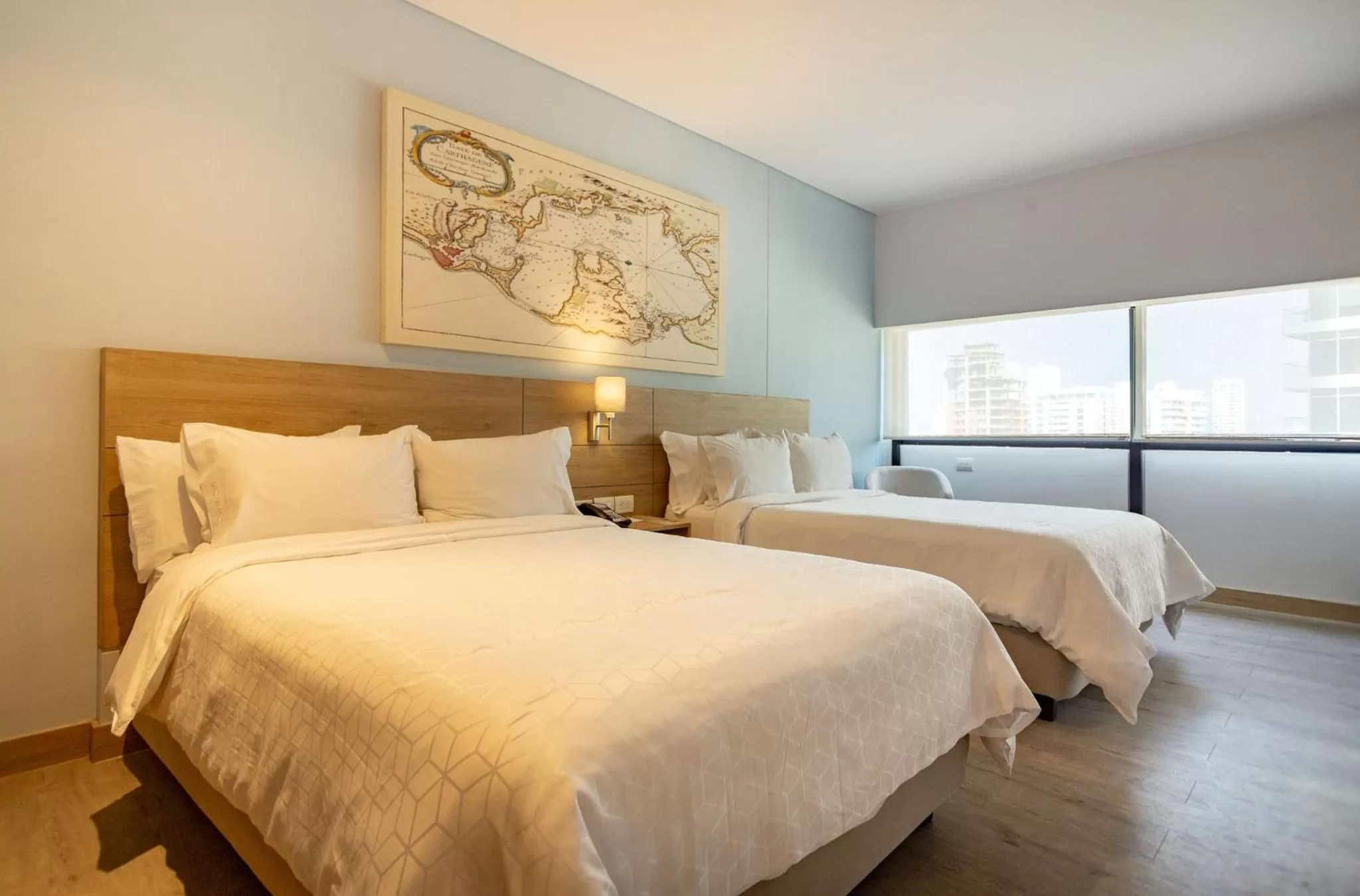 Photo of the whole room, Bed in Holiday Inn Express Cartagena Manga by IHG