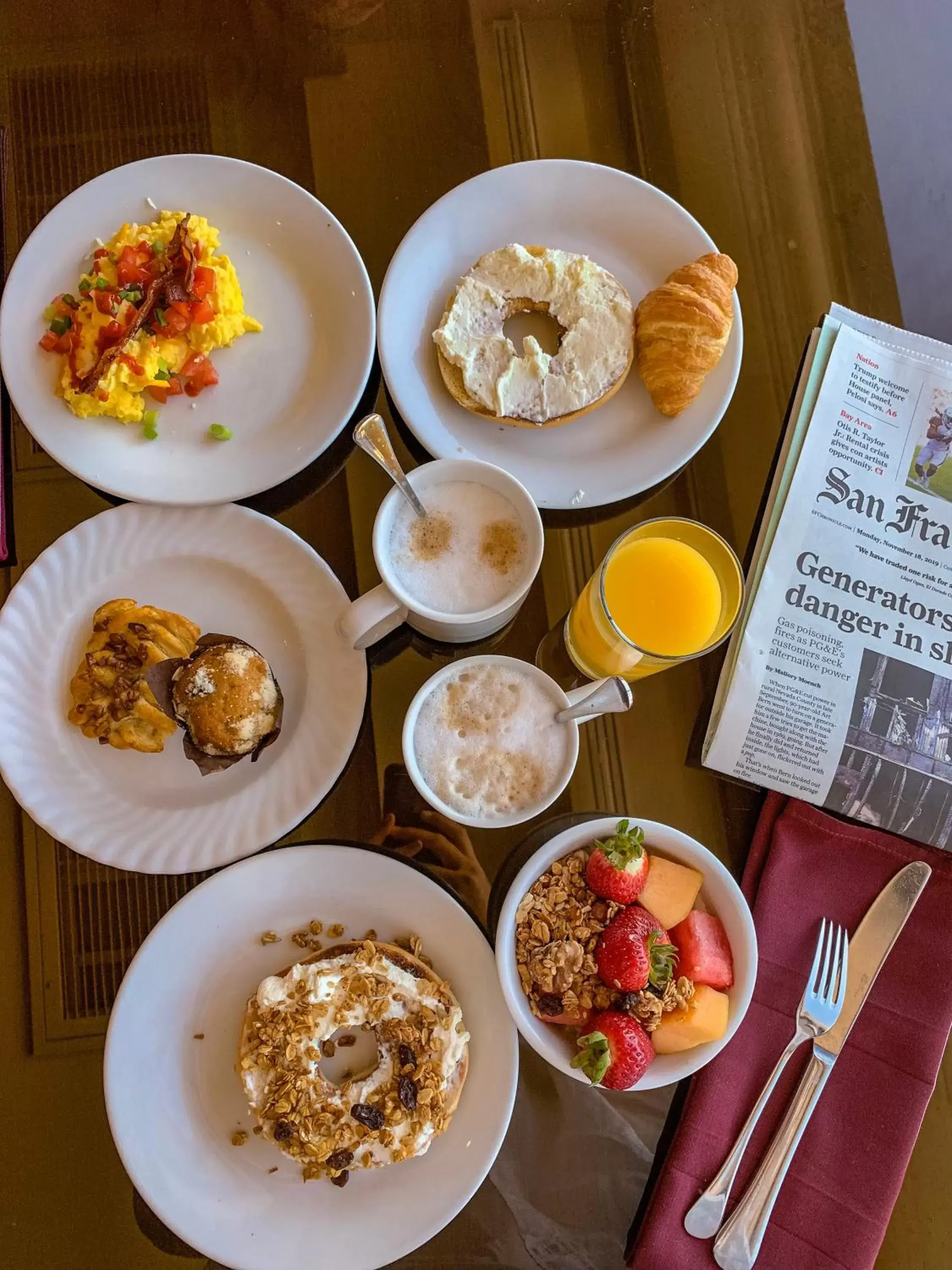 Breakfast in Grand Hyatt San Francisco Union Square