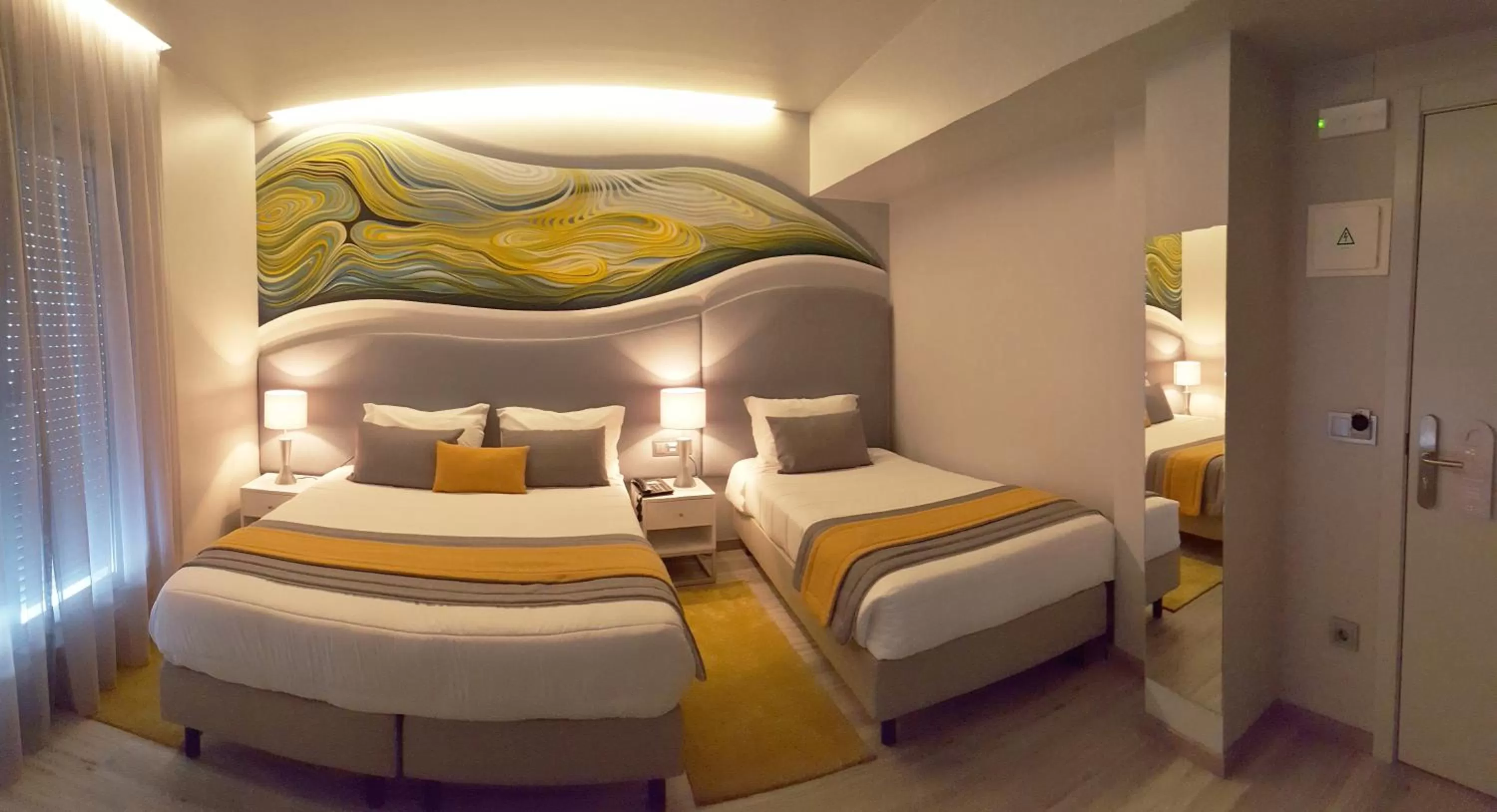 Bedroom, Bed in Hotel Aleluia