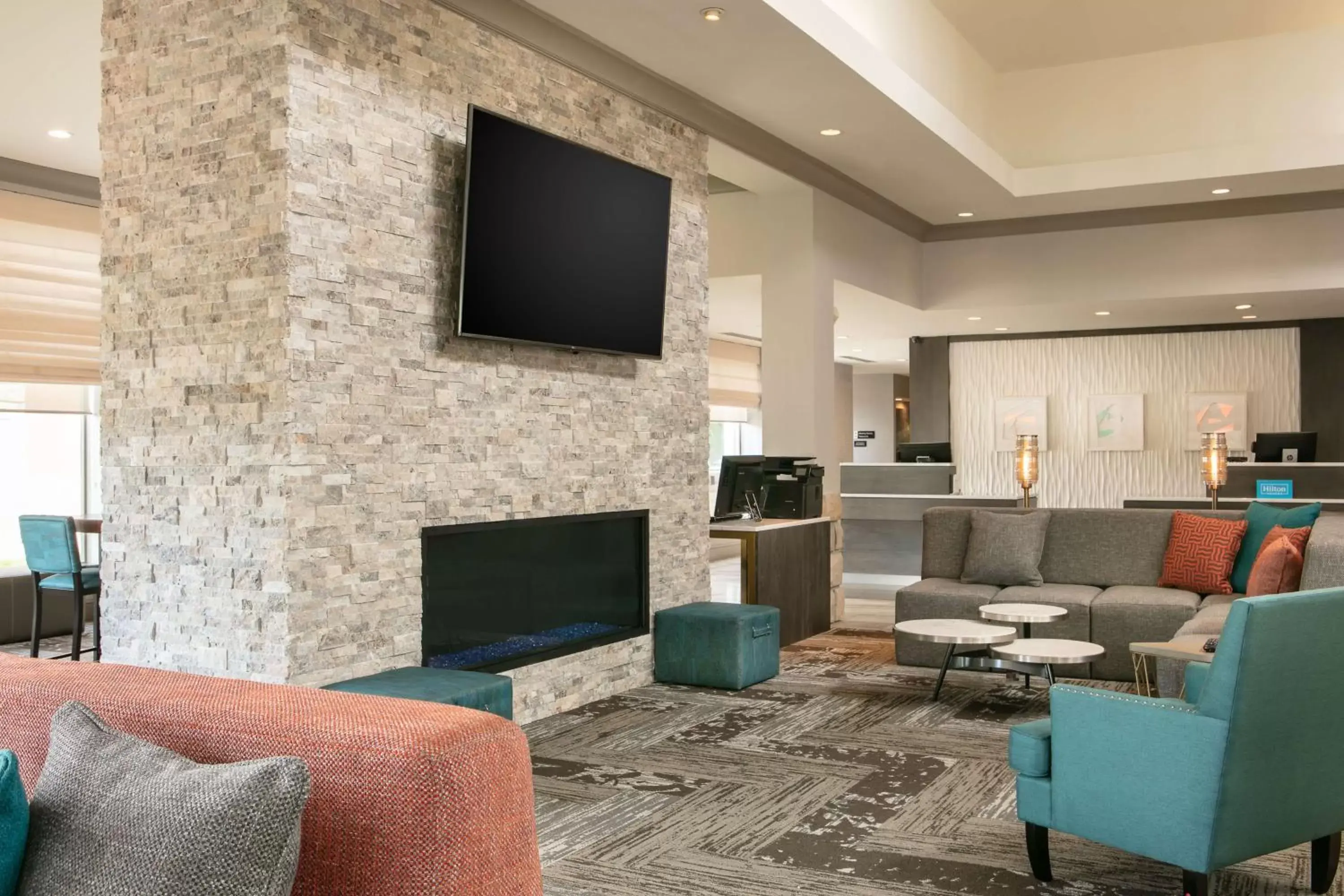 Lobby or reception, Seating Area in Hilton Garden Inn Omaha West