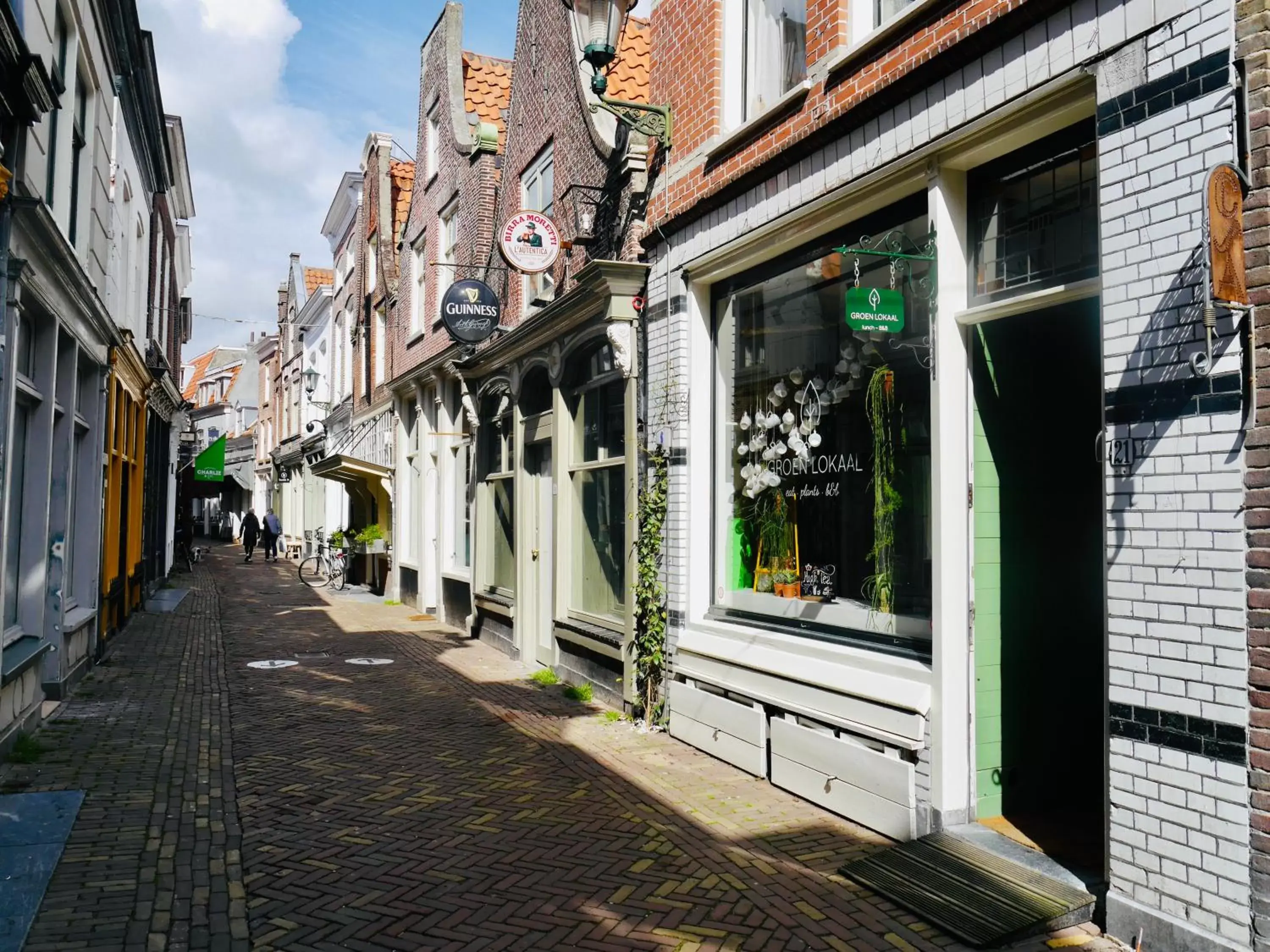 Facade/entrance in Groenlokaal