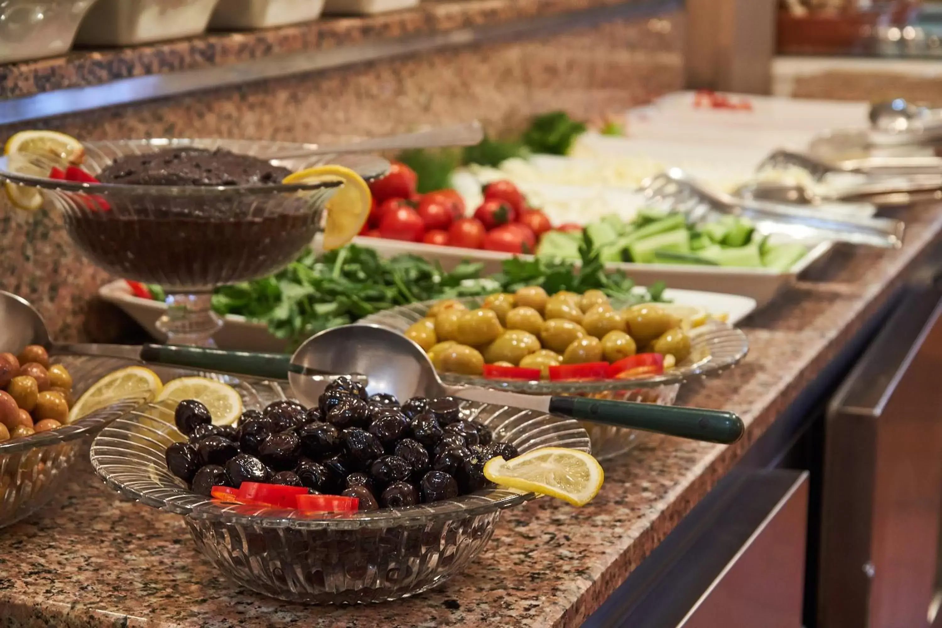 Buffet breakfast, Food in Celal Sultan Hotel Special Class