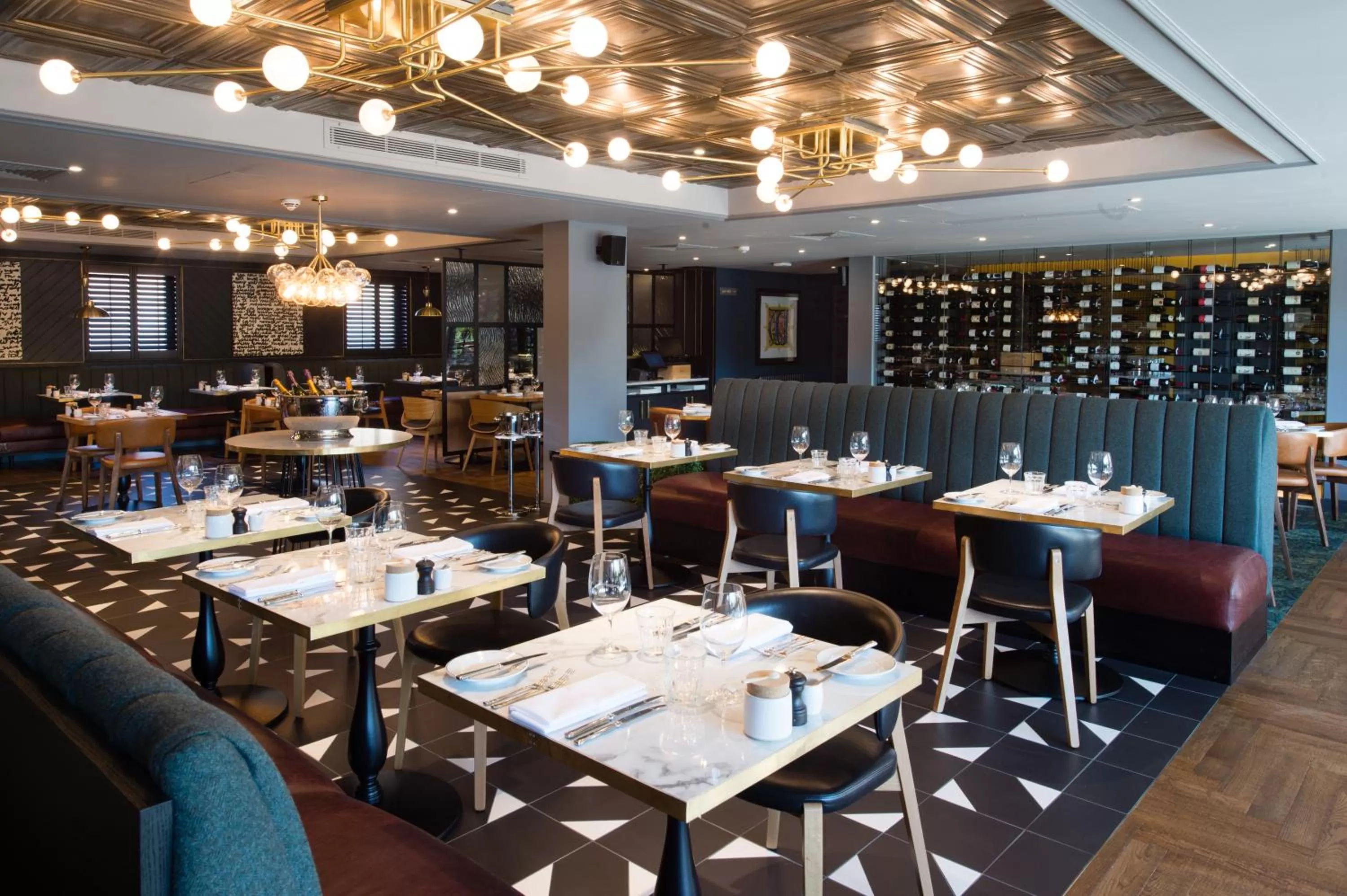 Restaurant/places to eat in Hotel Du Vin Stratford