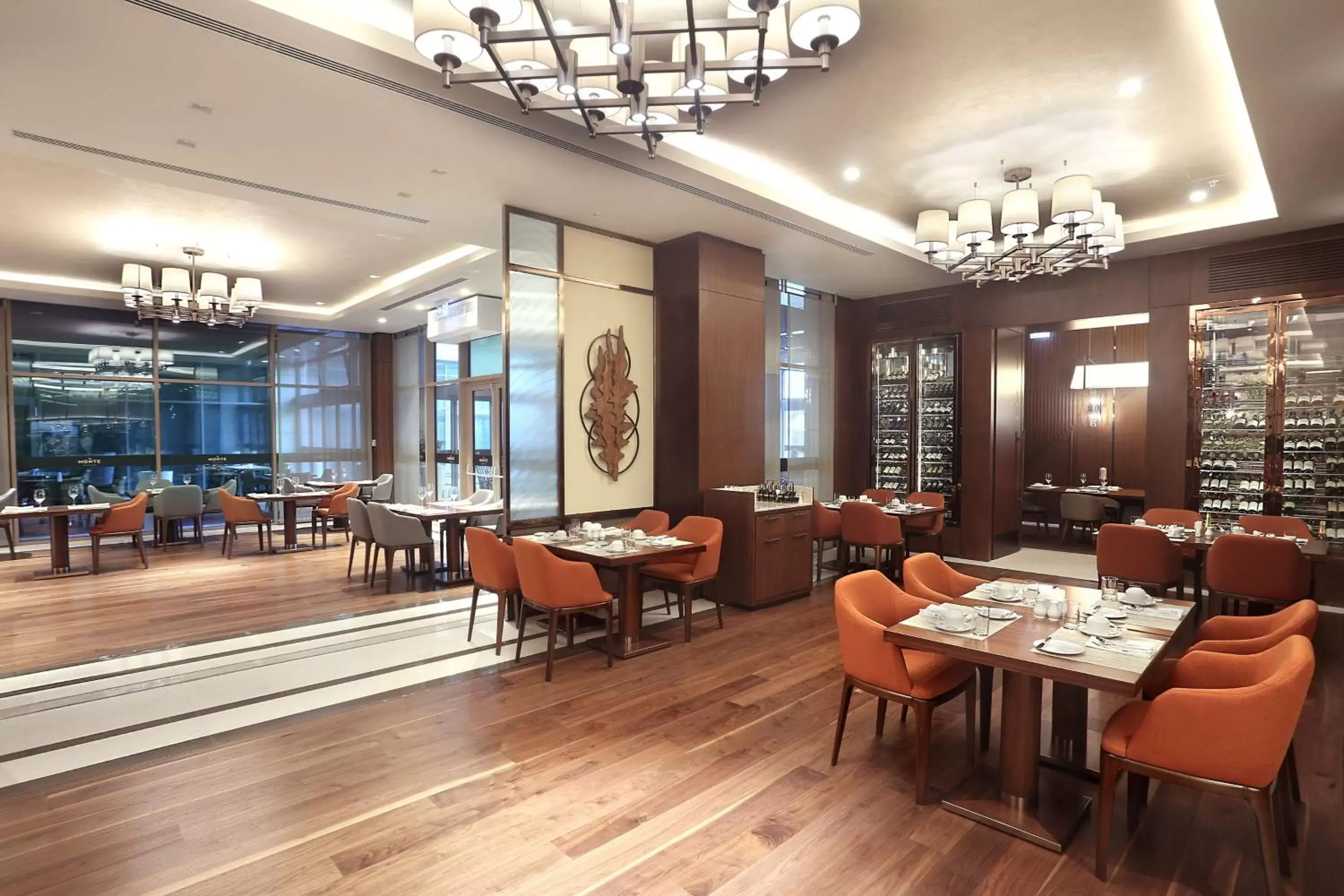 Dining area, Restaurant/Places to Eat in DoubleTree By Hilton Skopje