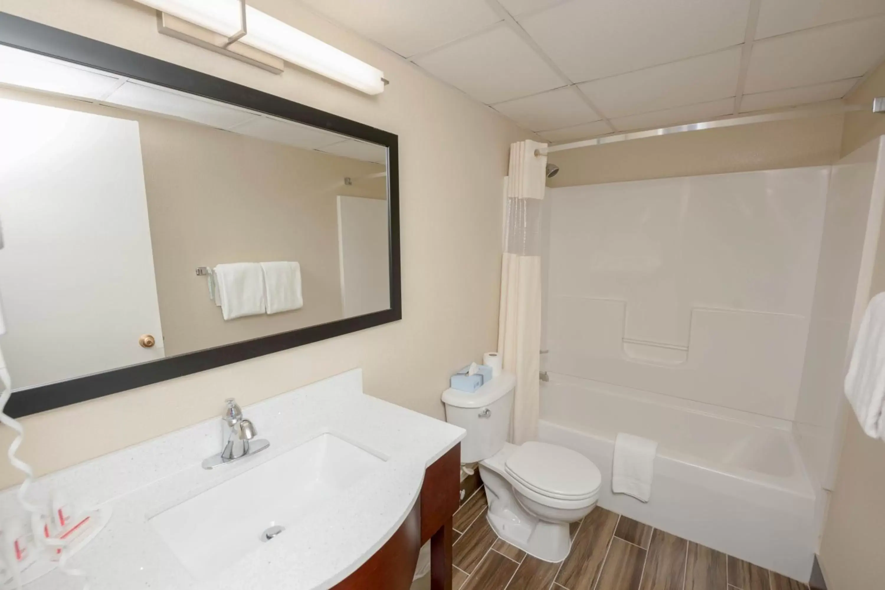 Bathroom in Super 8 by Wyndham Frederick