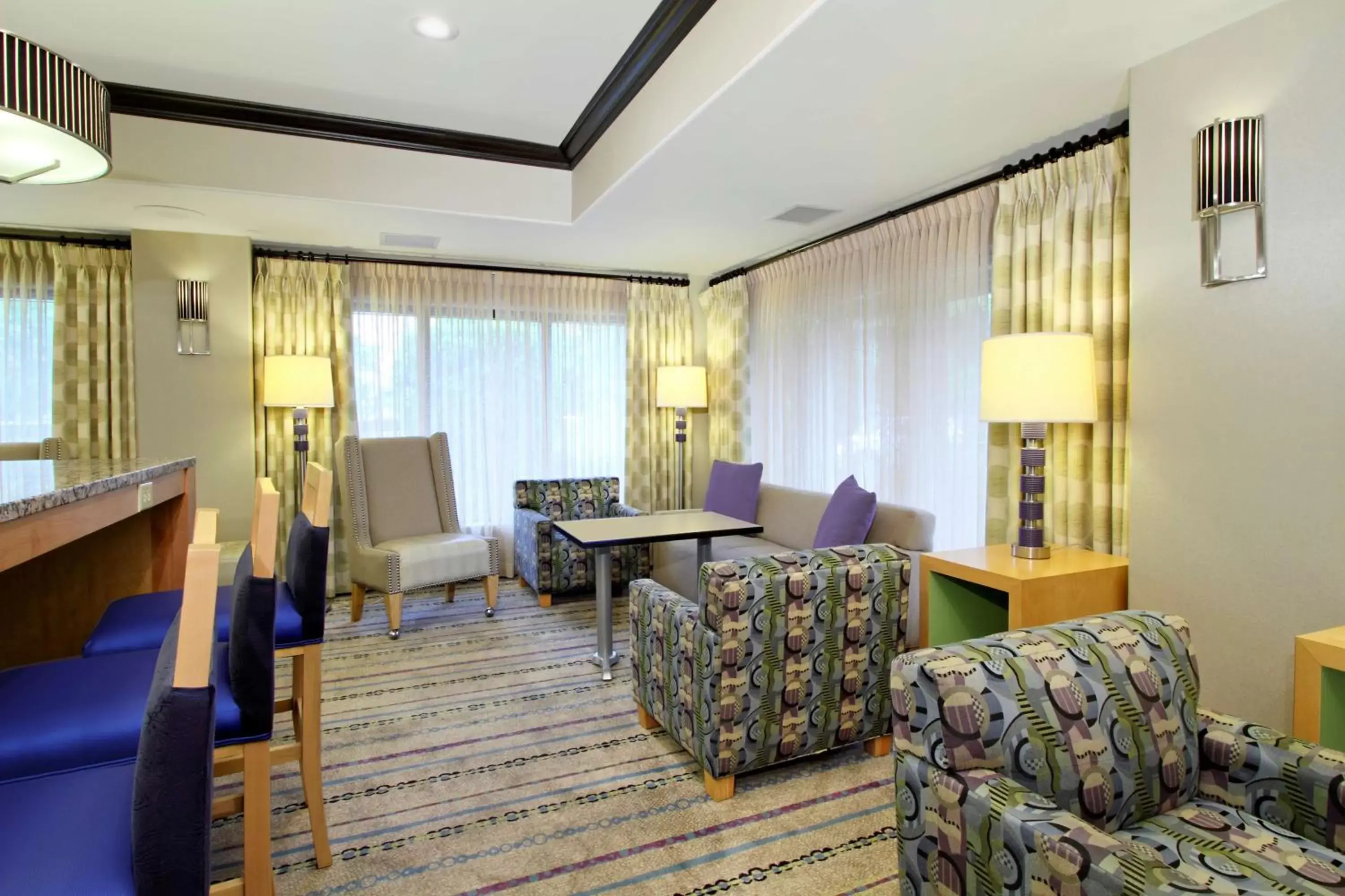 Lobby or reception, Seating Area in Hampton by Hilton Austin South - I-35 & Ben White