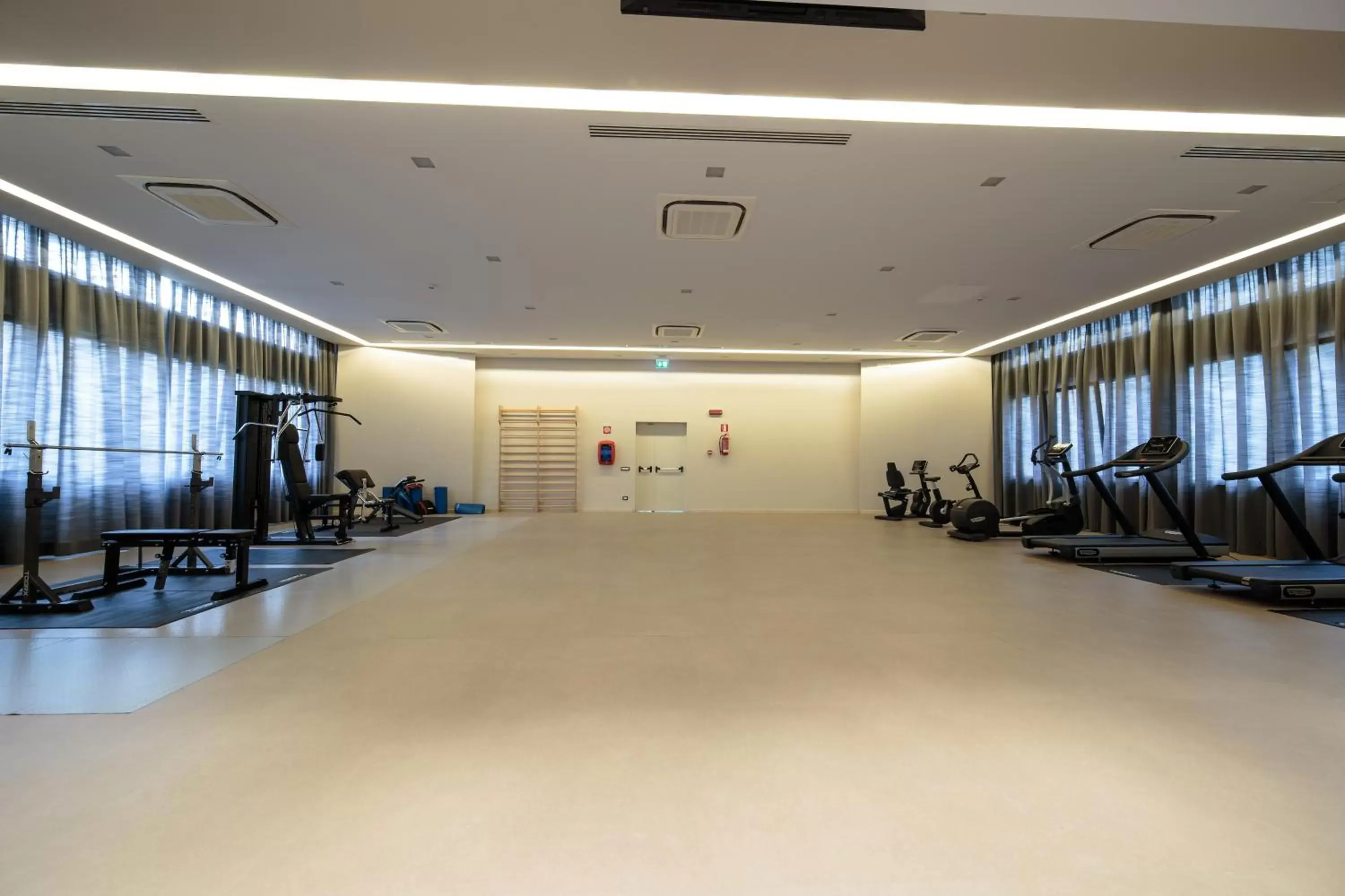 Fitness centre/facilities in Hotel Mirasole International