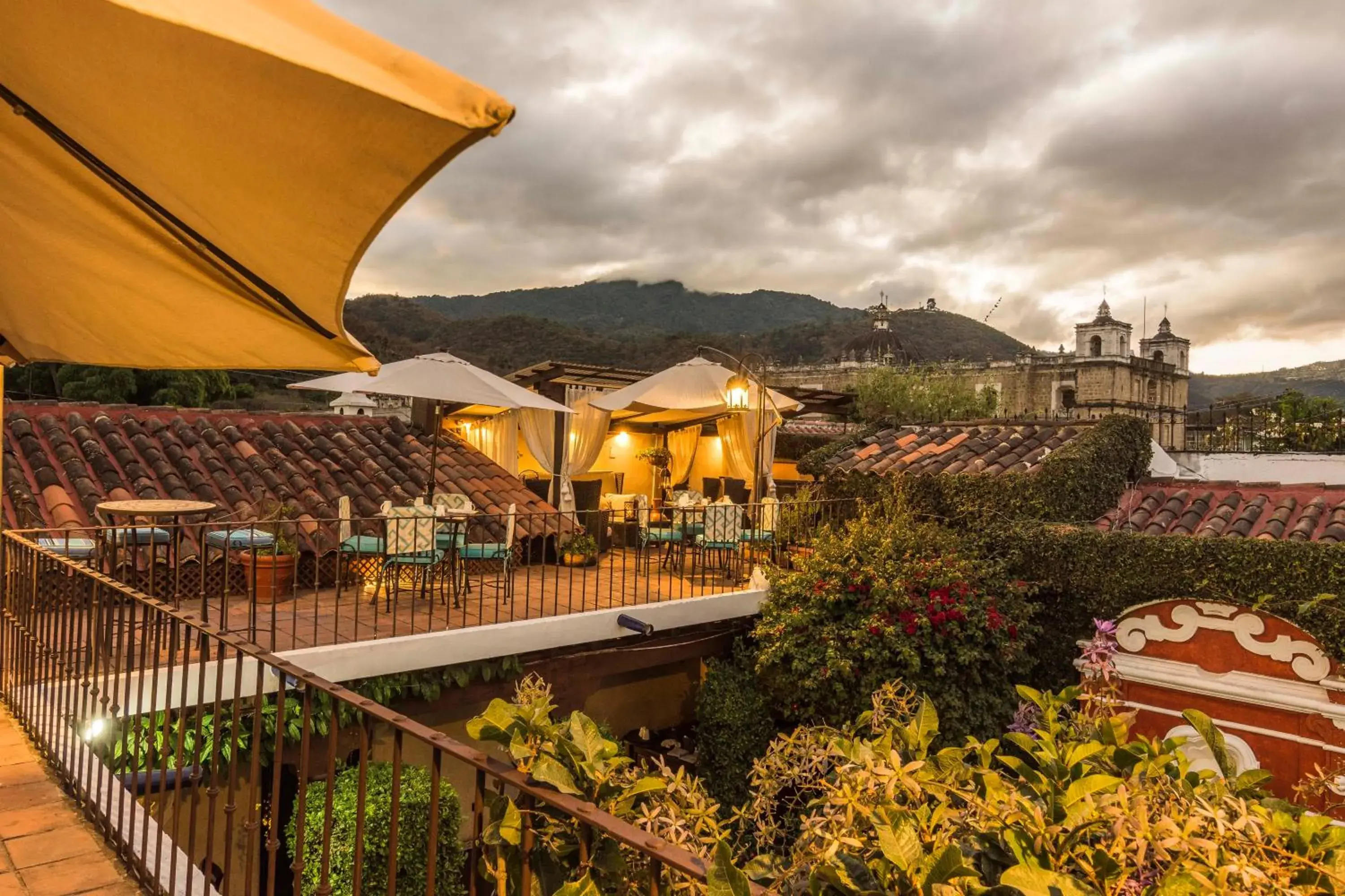 Balcony/Terrace in Hotel Boutique Los Pasos & Spa