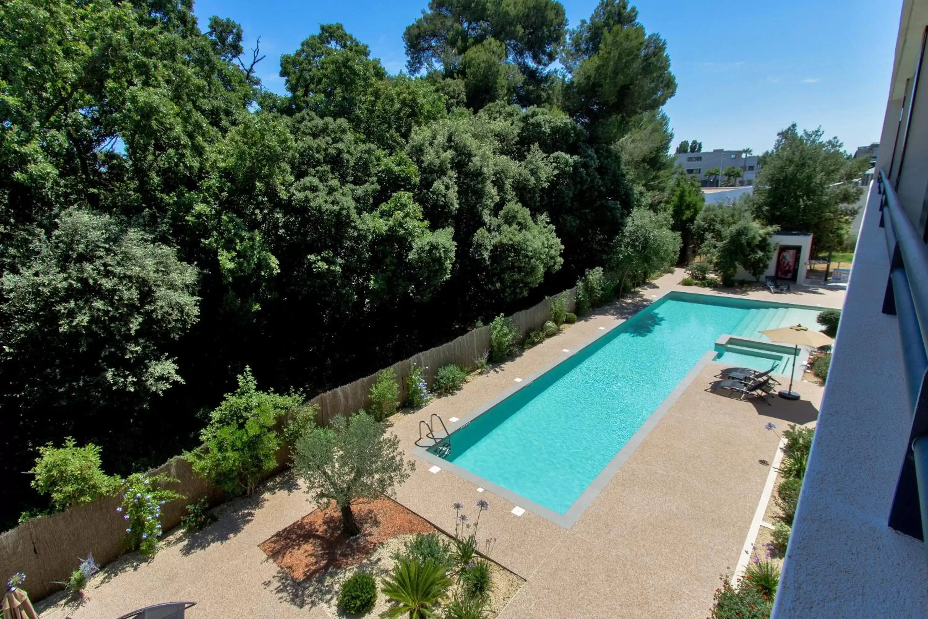 Swimming pool, Pool View in Forme-hotel & Spa Montpellier Sud-Est - Parc Expositions - Arena