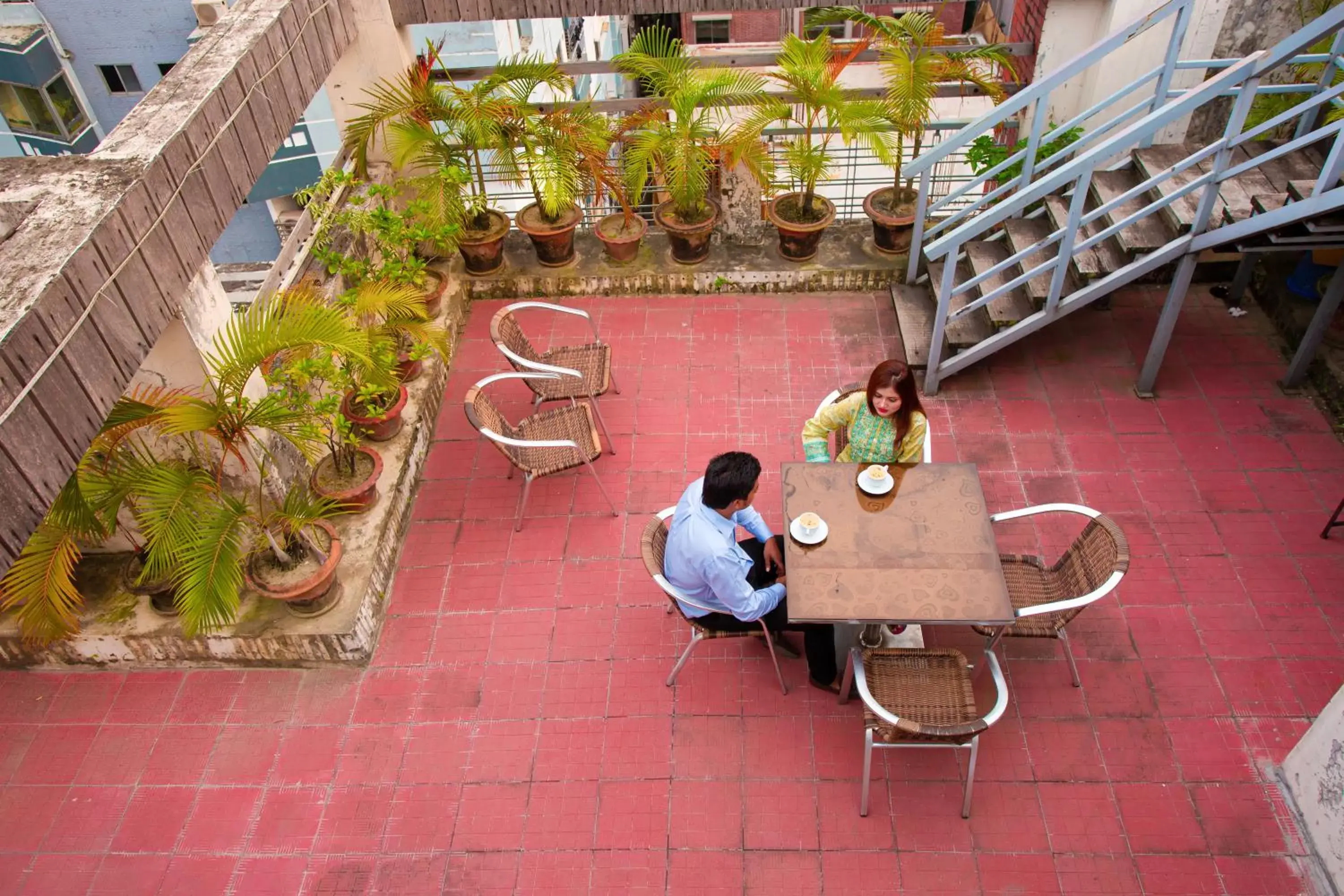 Patio in Hotel La Villa Western by Sea Pearl Beach Resort & Spa