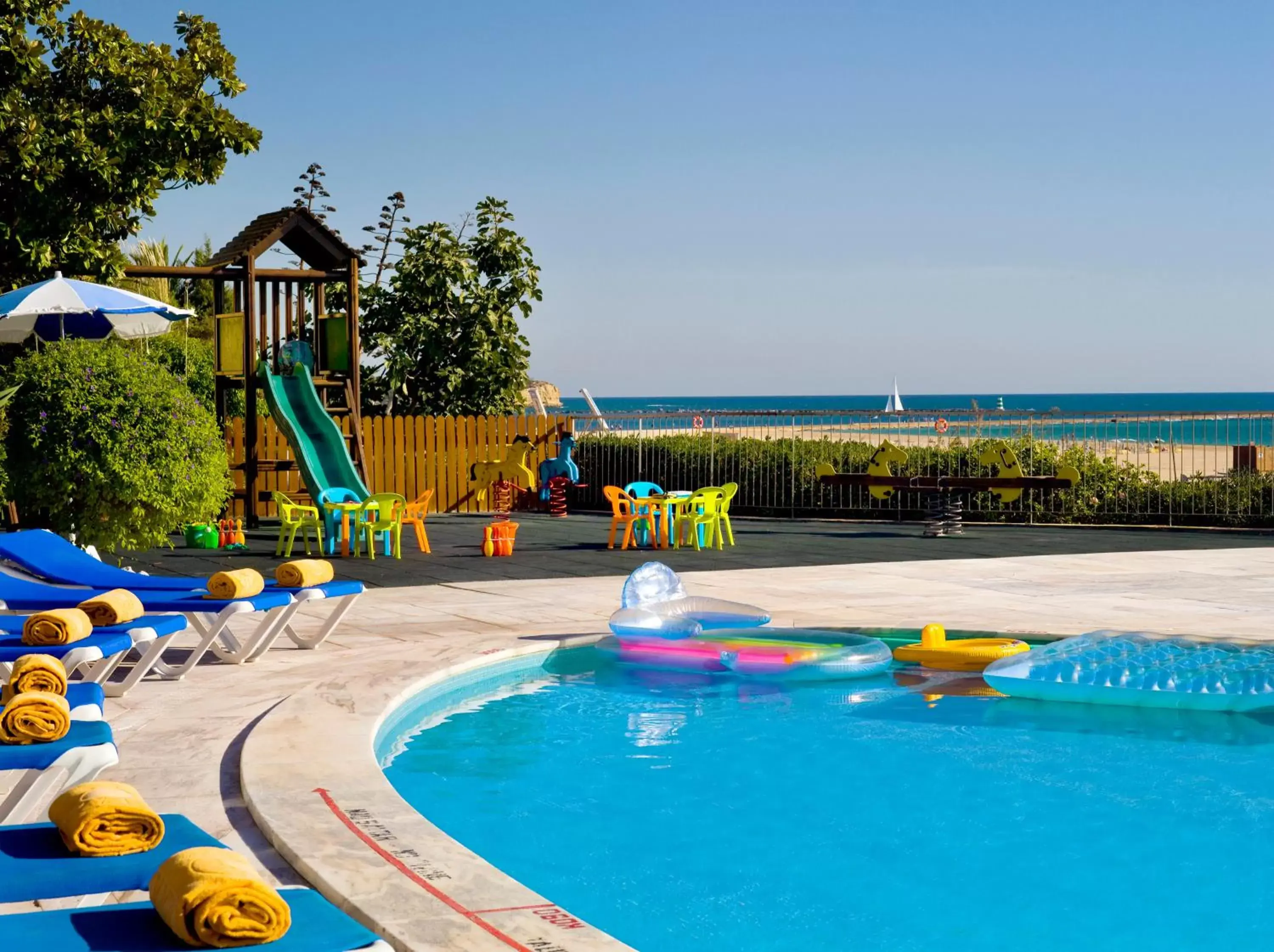 Children play ground, Swimming Pool in Algarve Casino Hotel