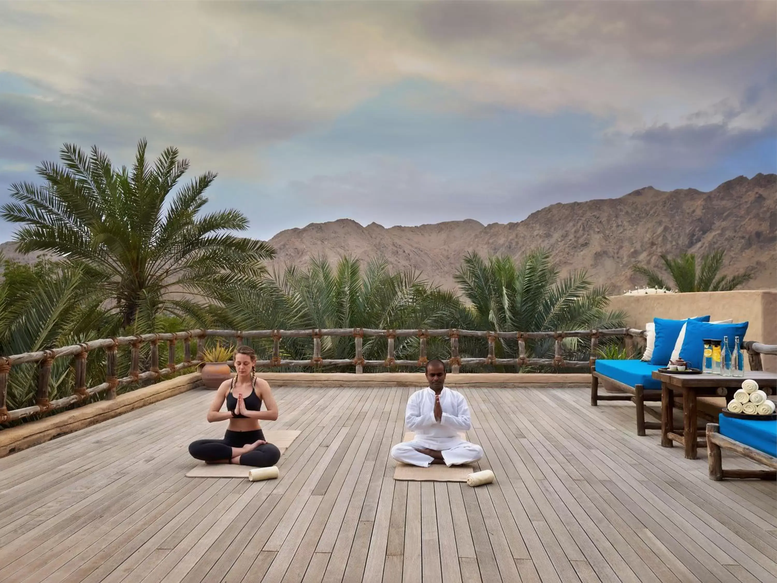 Spa and wellness centre/facilities in Six Senses Zighy Bay