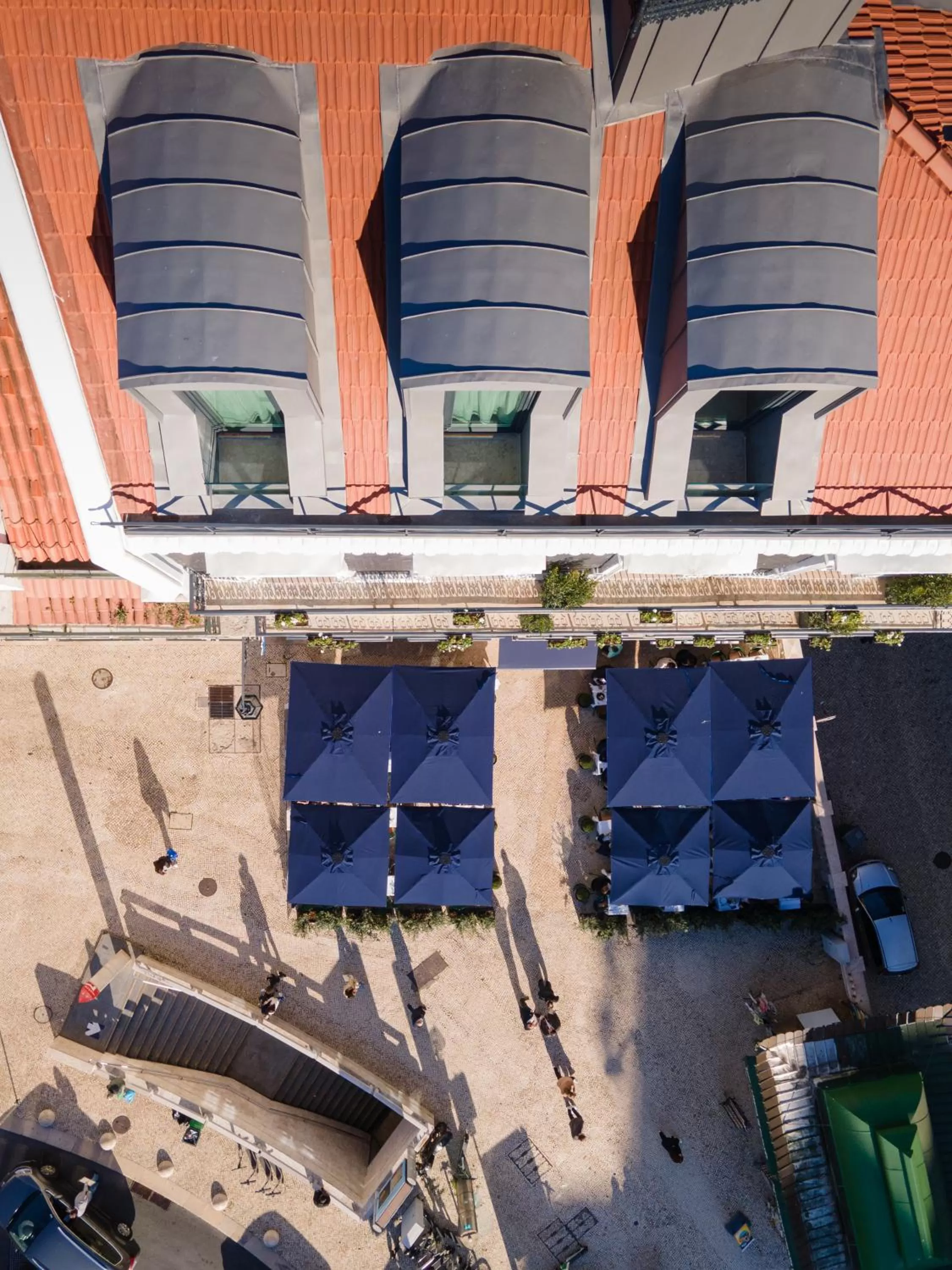 Bird's eye view in Blue Liberdade Hotel