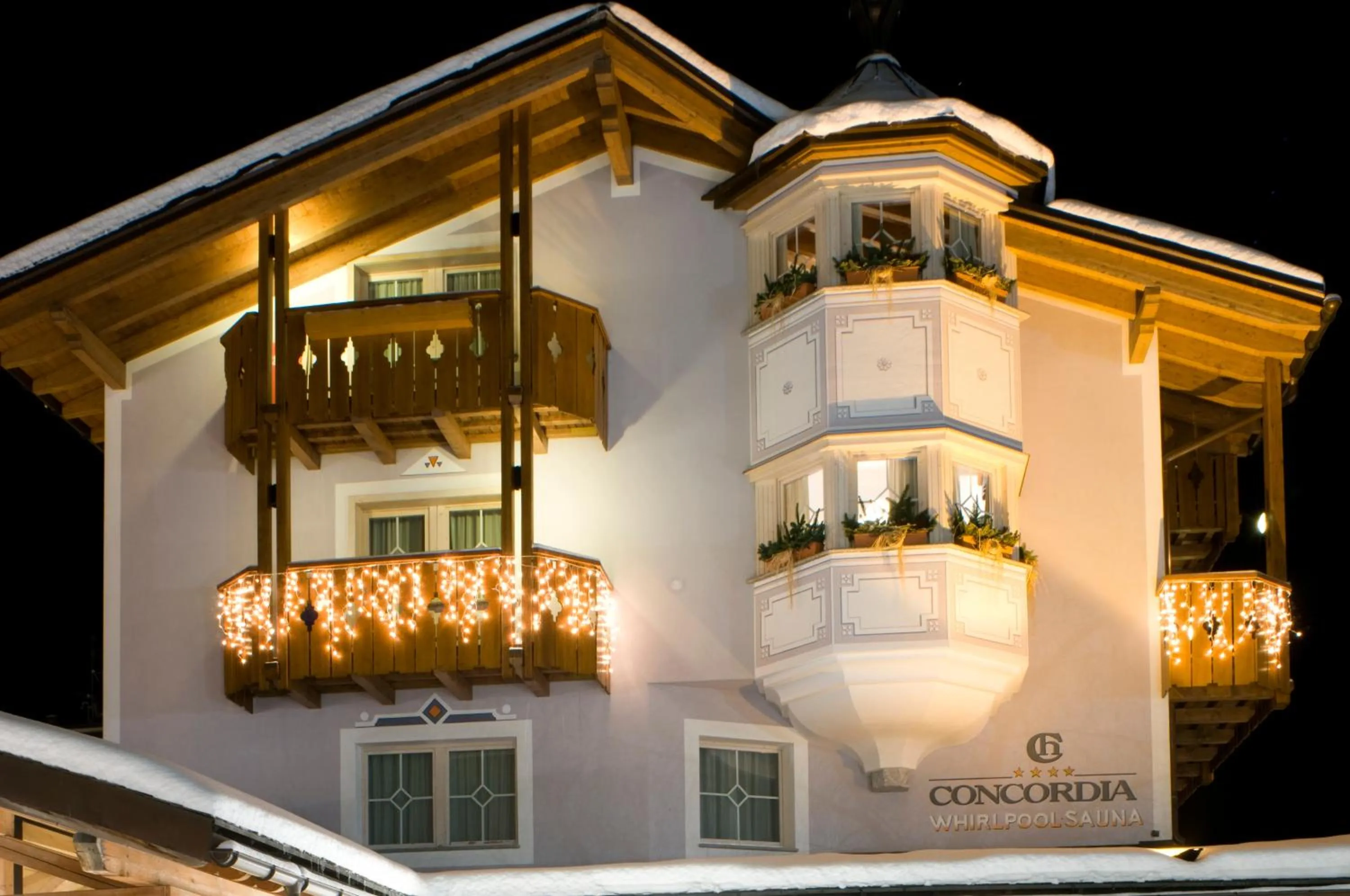 Facade/entrance in Hotel Concordia