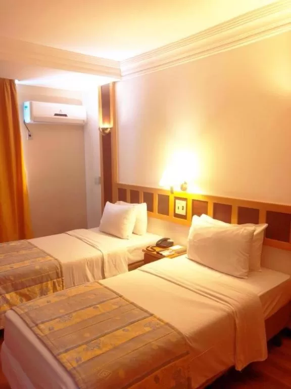 Bed in Monumental Bittar Hotel