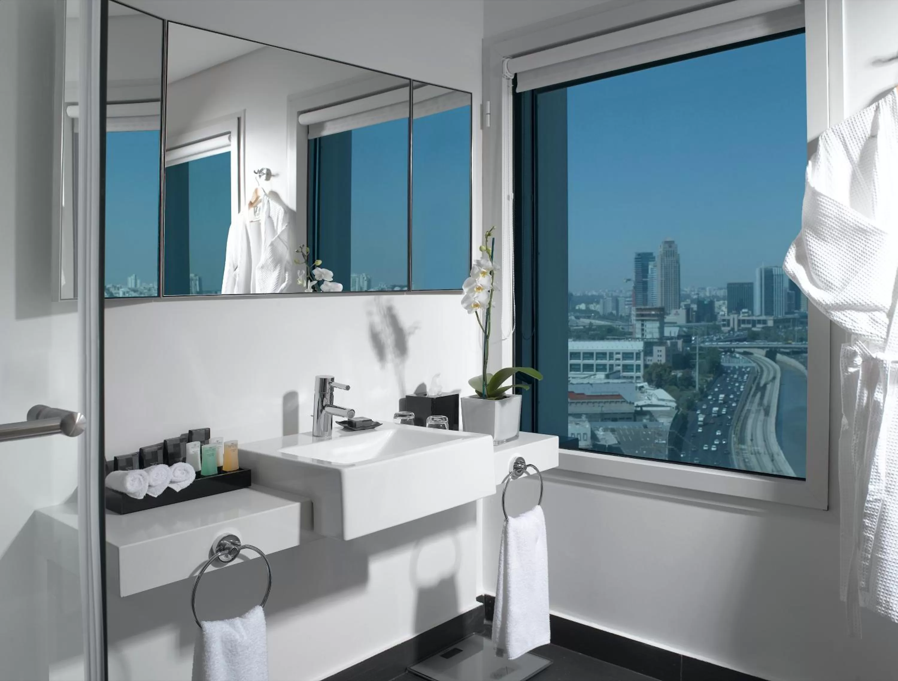 Bathroom in Crowne Plaza Tel Aviv City Center by IHG