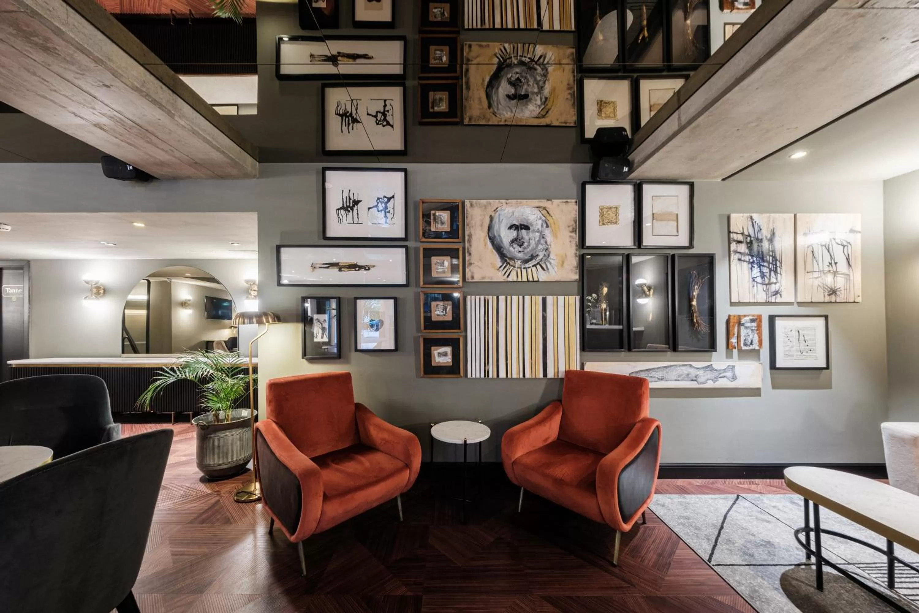 Lobby or reception in Hotel Residenz Pforzheim