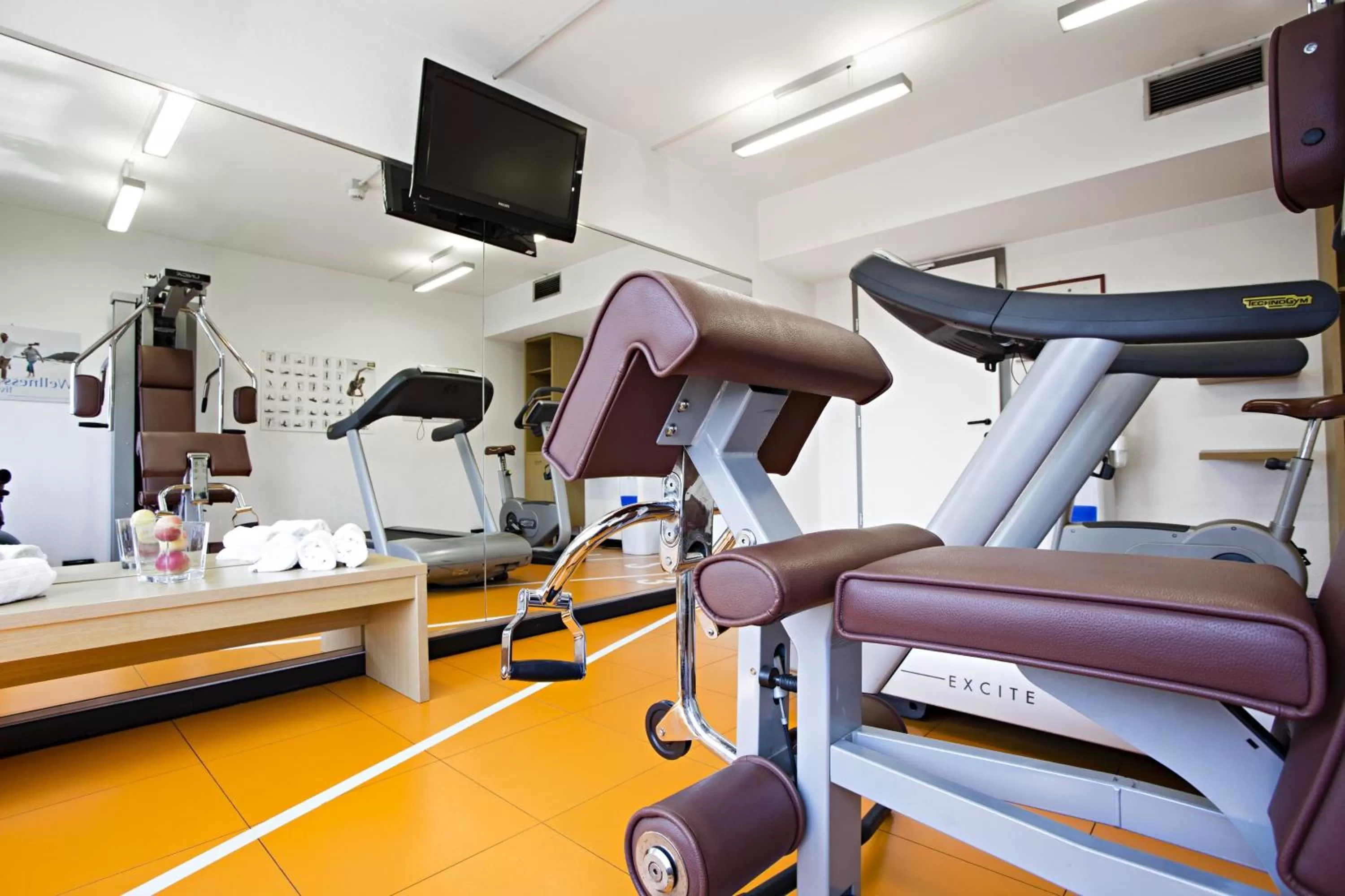 Fitness centre/facilities in Novotel Genova City