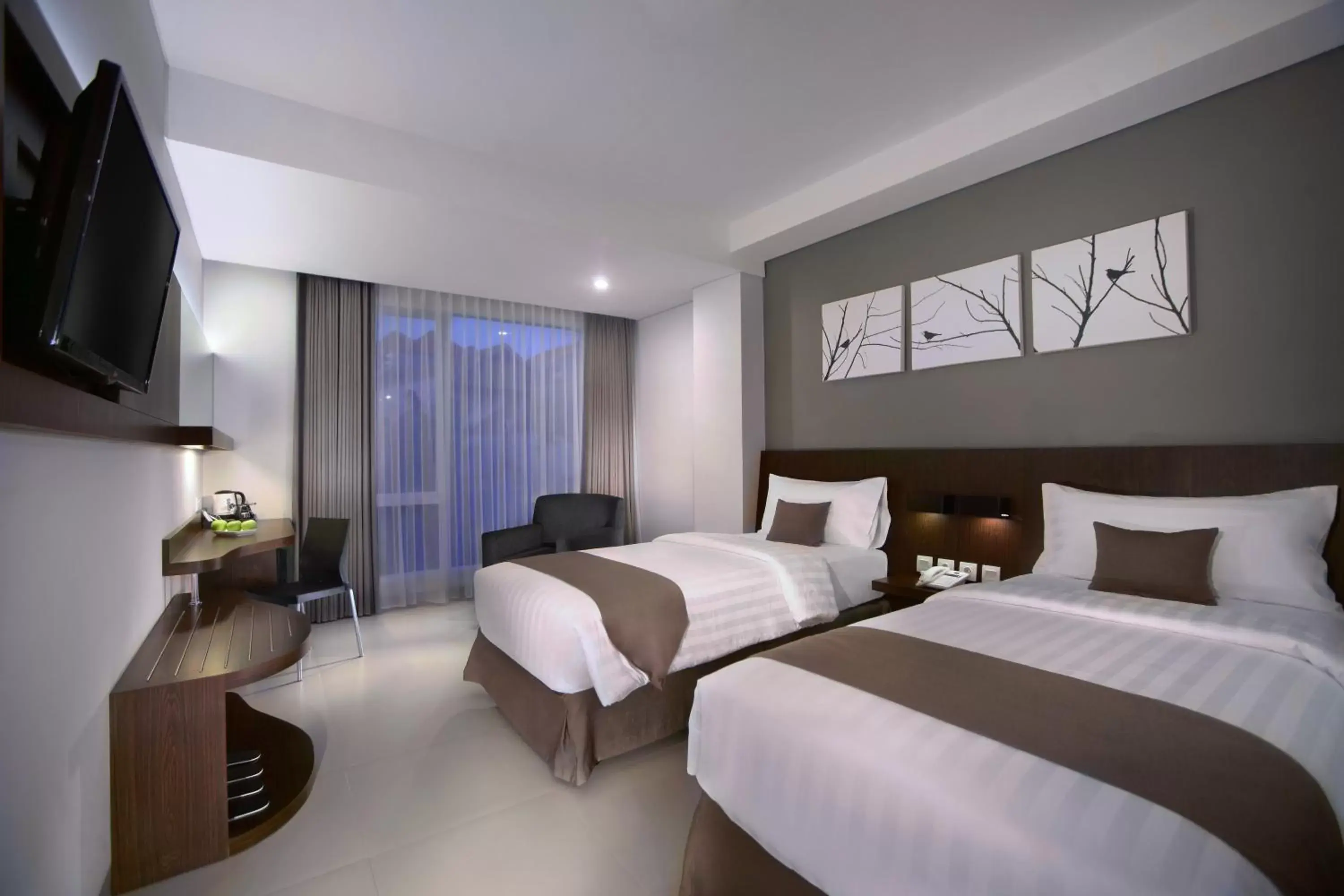 TV and multimedia, Bed in Neo Denpasar by ASTON