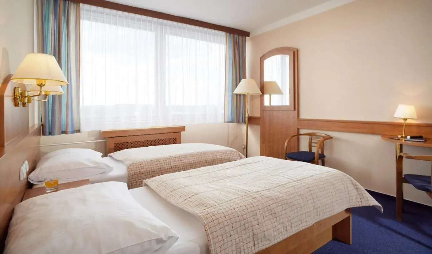 Bed in Hotel Cernigov