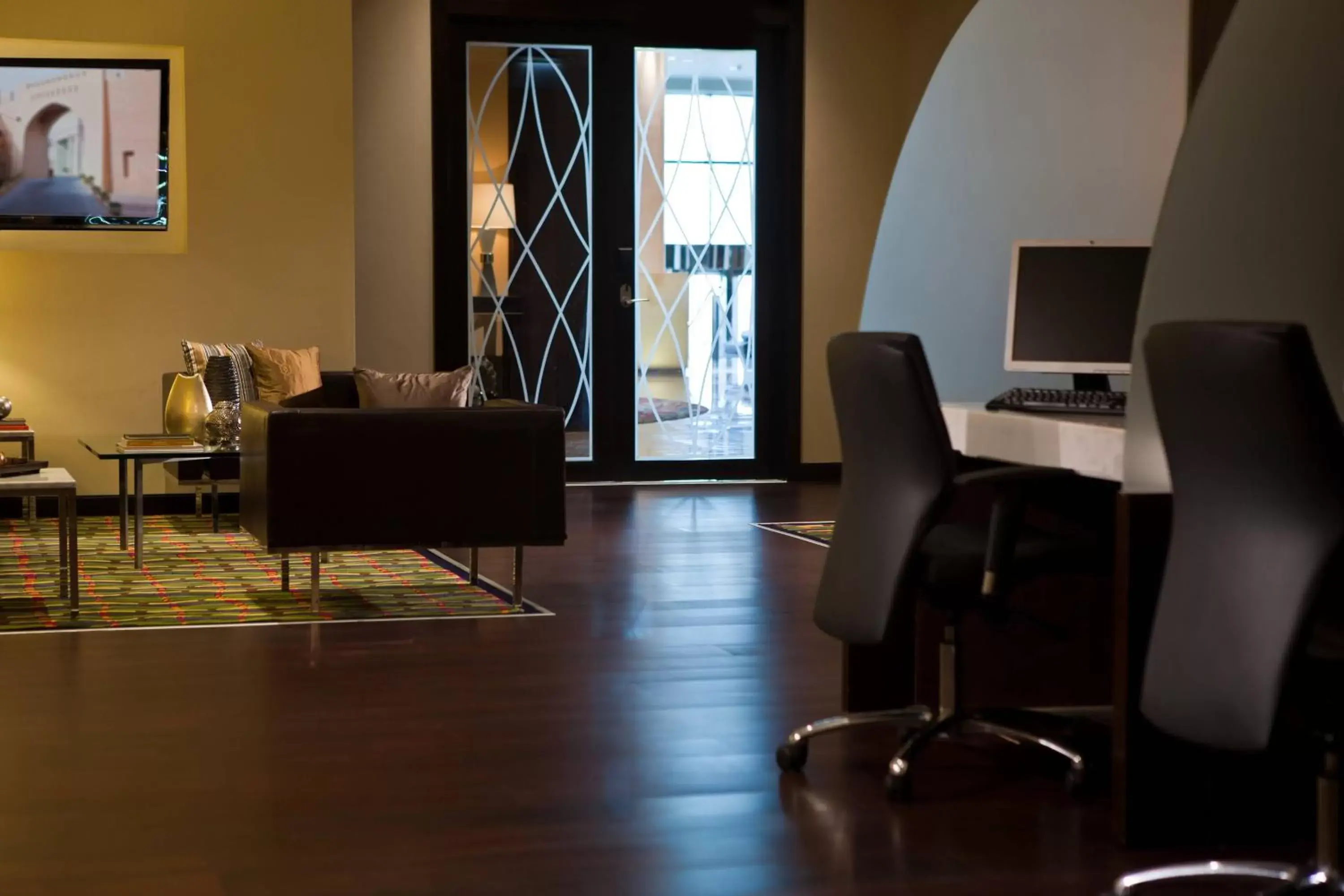 Business facilities, Seating Area in Marriott Marquis City Center Doha Hotel